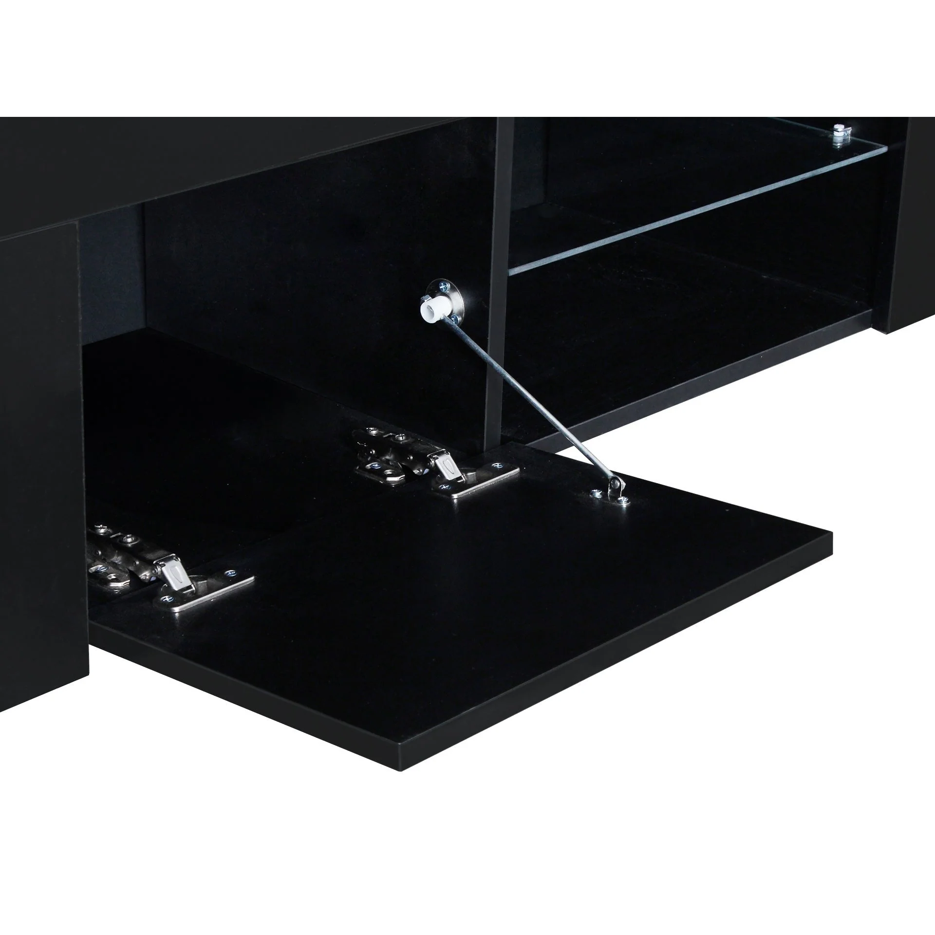 Maize 1.3m LED Entertainment Unit - Black - Image 15