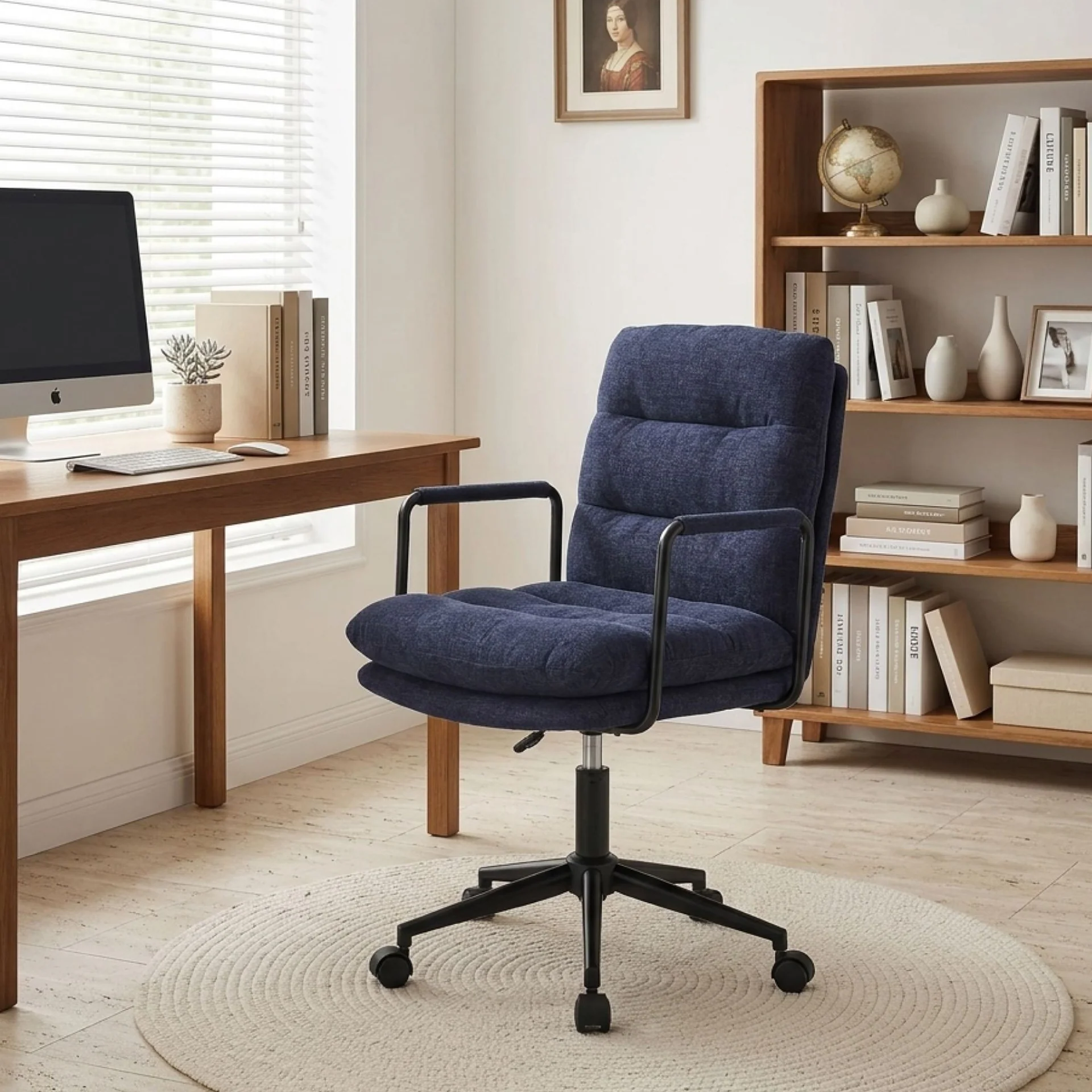 Malcolm Office Chair - Blue