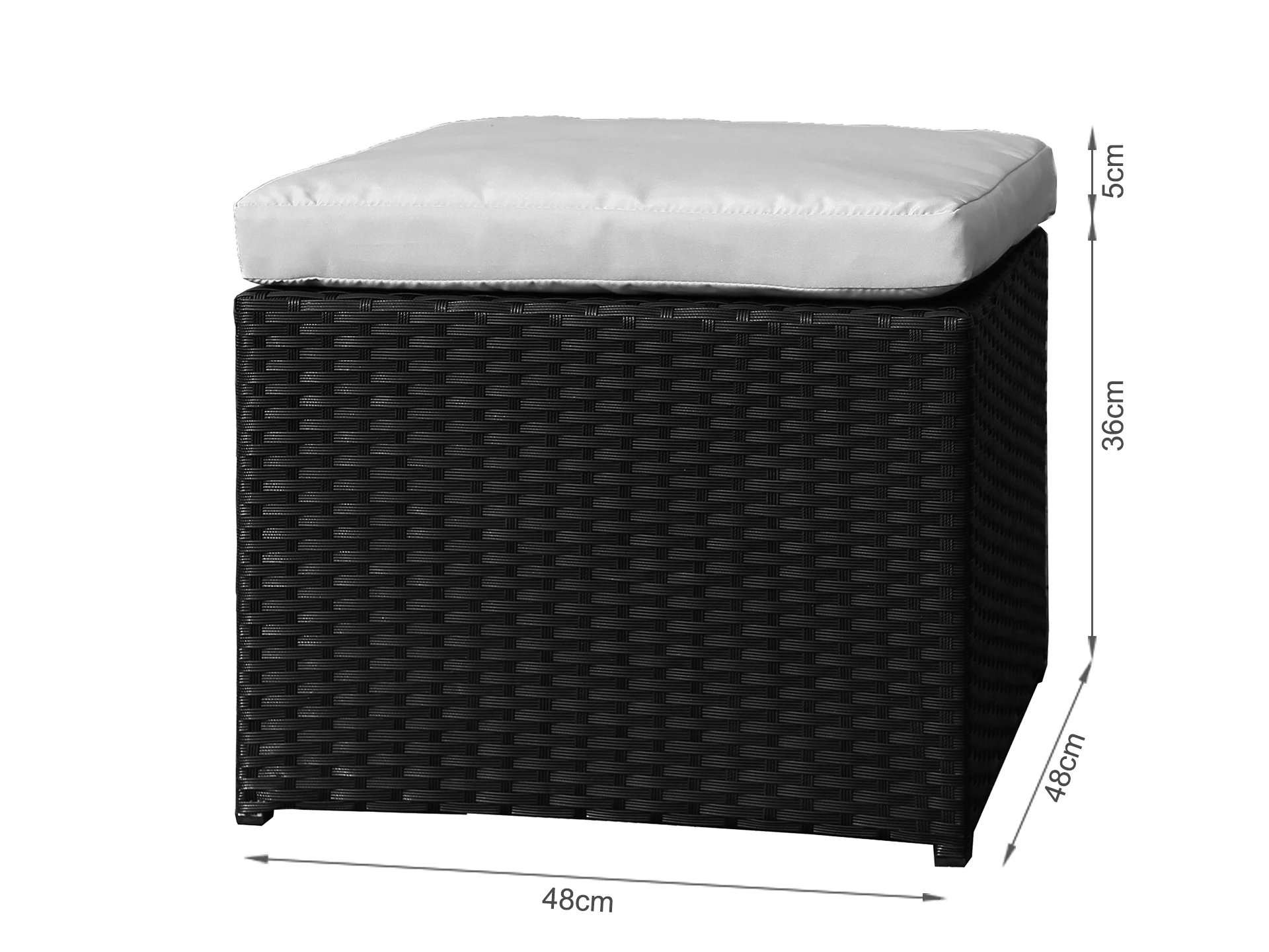 Mallorca 11 Piece Rattan Outdoor Dining Set - Image 9