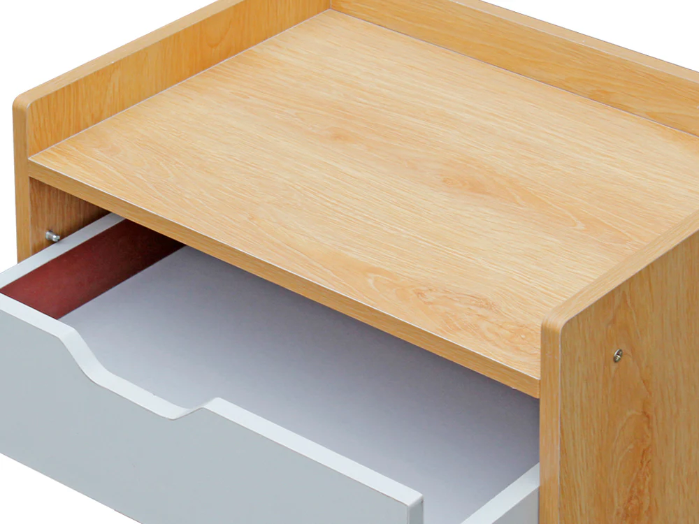 MARC Bedside Table - OAK - Image 3