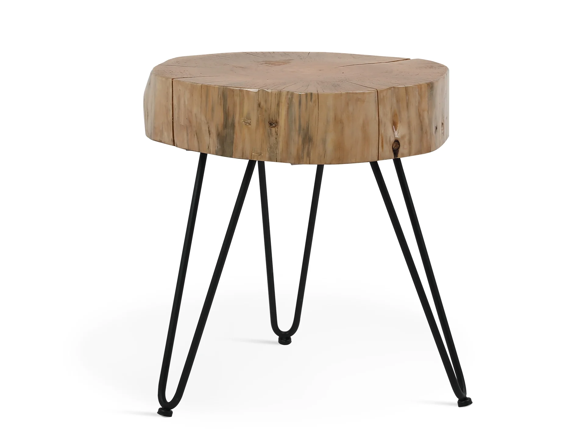 MARIN Solid Wood Coffee Table Side Table 45cm - Image 2