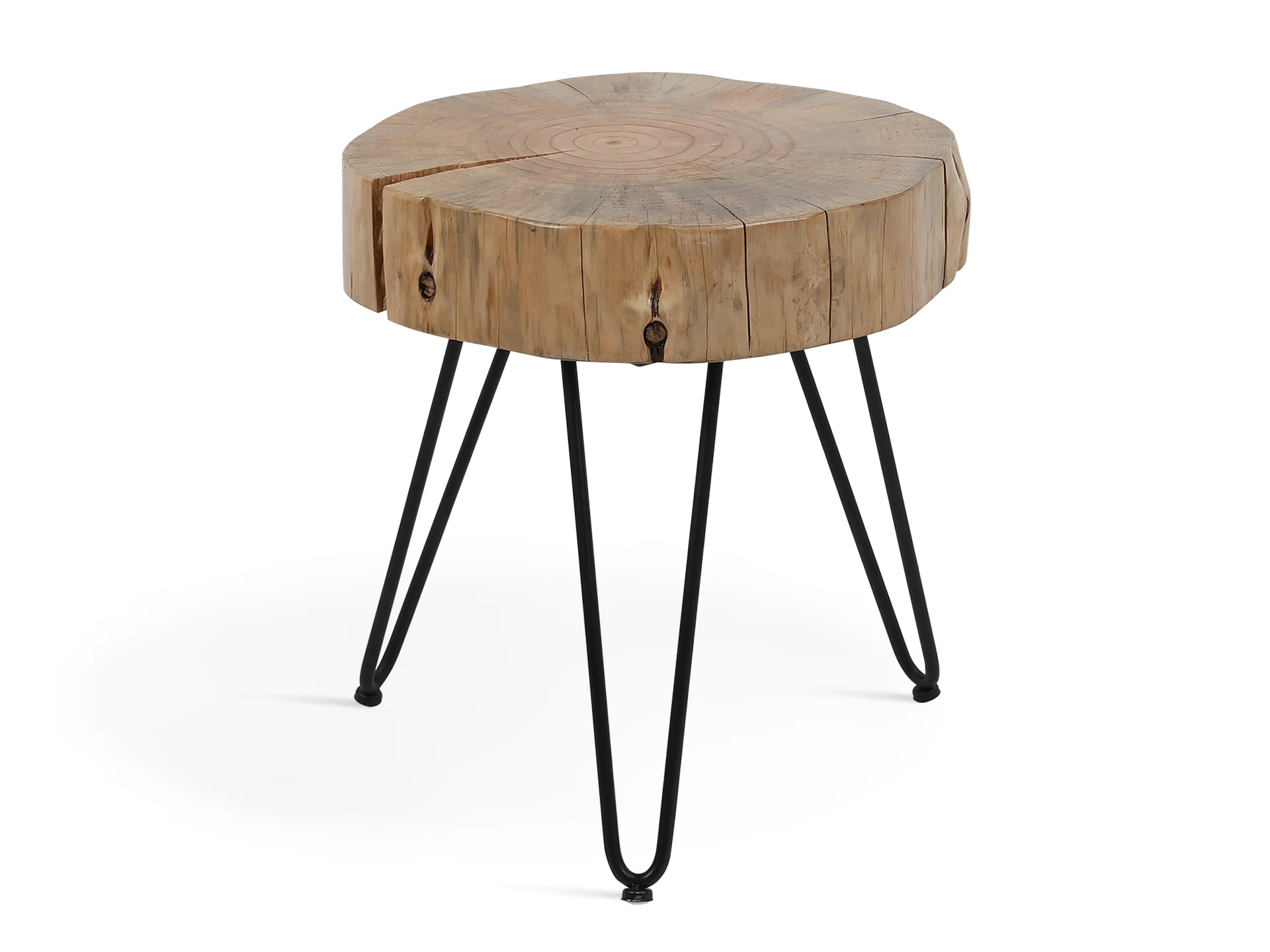MARIN Solid Wood Coffee Table Side Table 45cm - Image 3