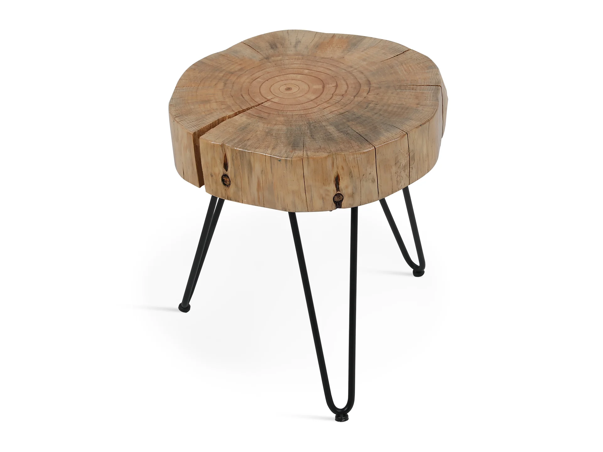 MARIN Solid Wood Coffee Table Side Table 45cm - Image 4