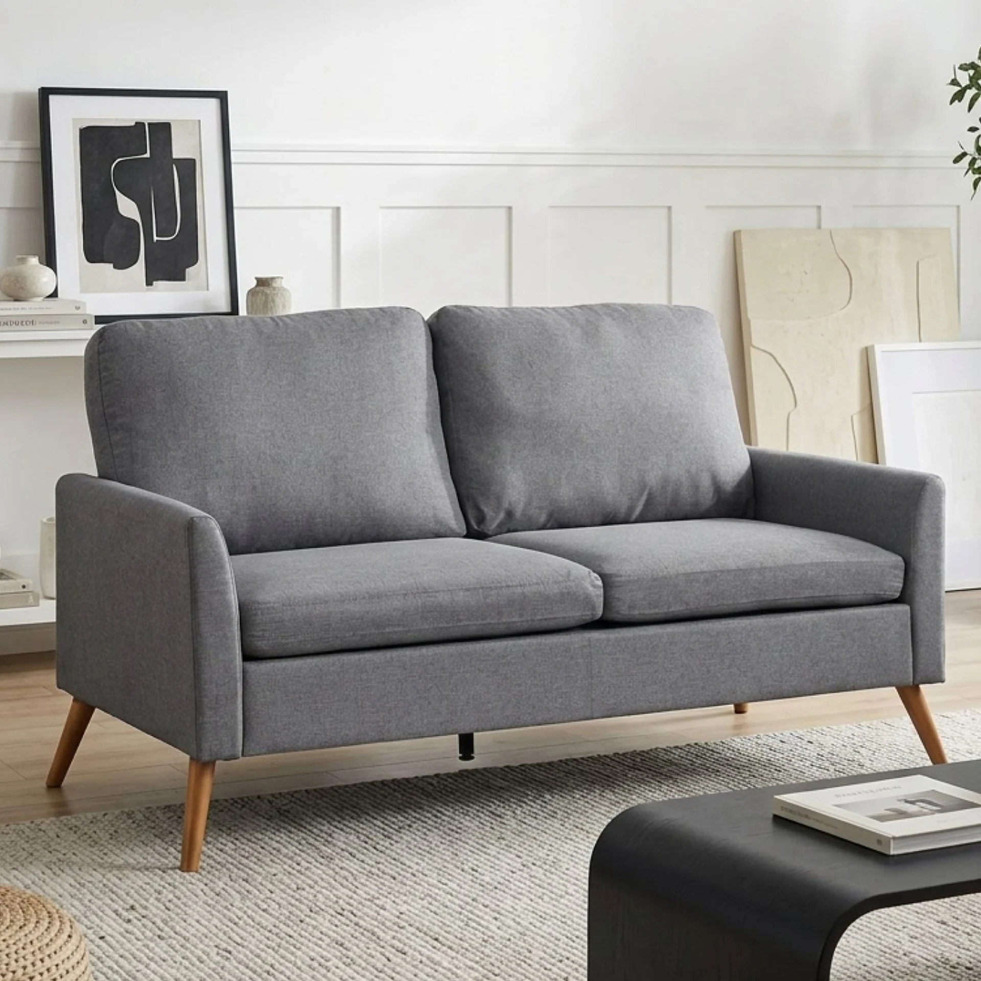 Marine 3 Seater Sofa - Dark Grey