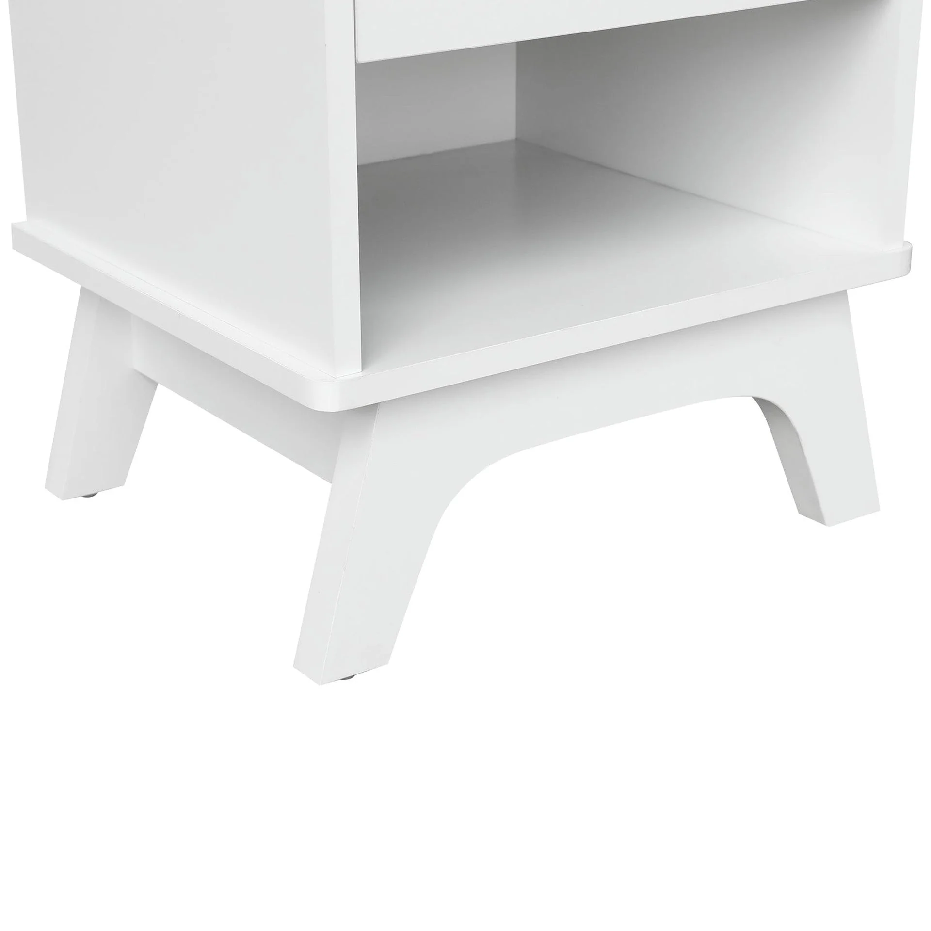 Mason Bedside Table - White - Image 10