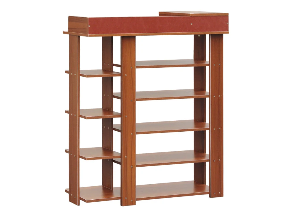 MATHESON 6 Tiers Shoe Rack - CARAMEL - Image 4