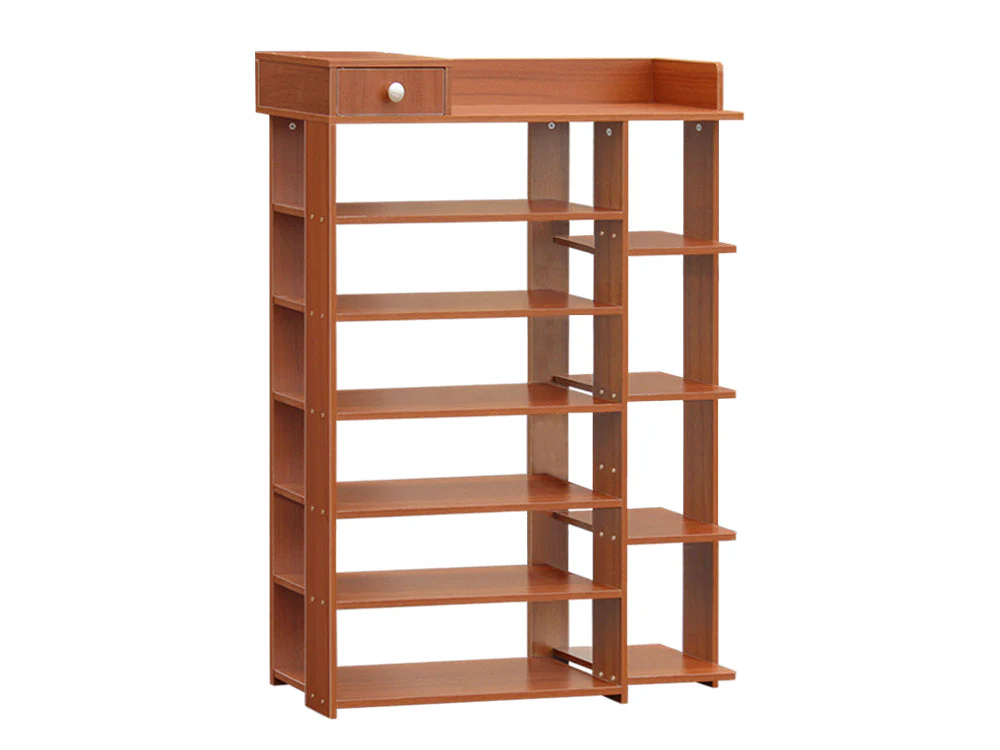 MATHESON 7 Tiers Shoe Rack - CARAMEL - Image 2