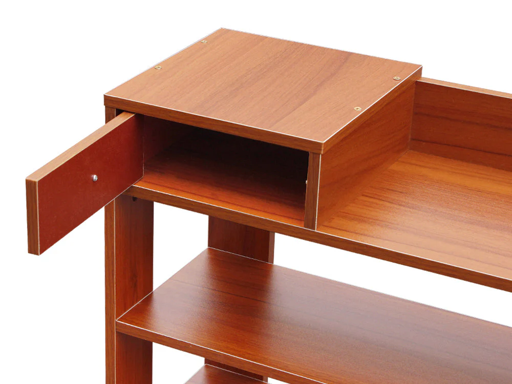 MATHESON 7 Tiers Shoe Rack - CARAMEL - Image 5