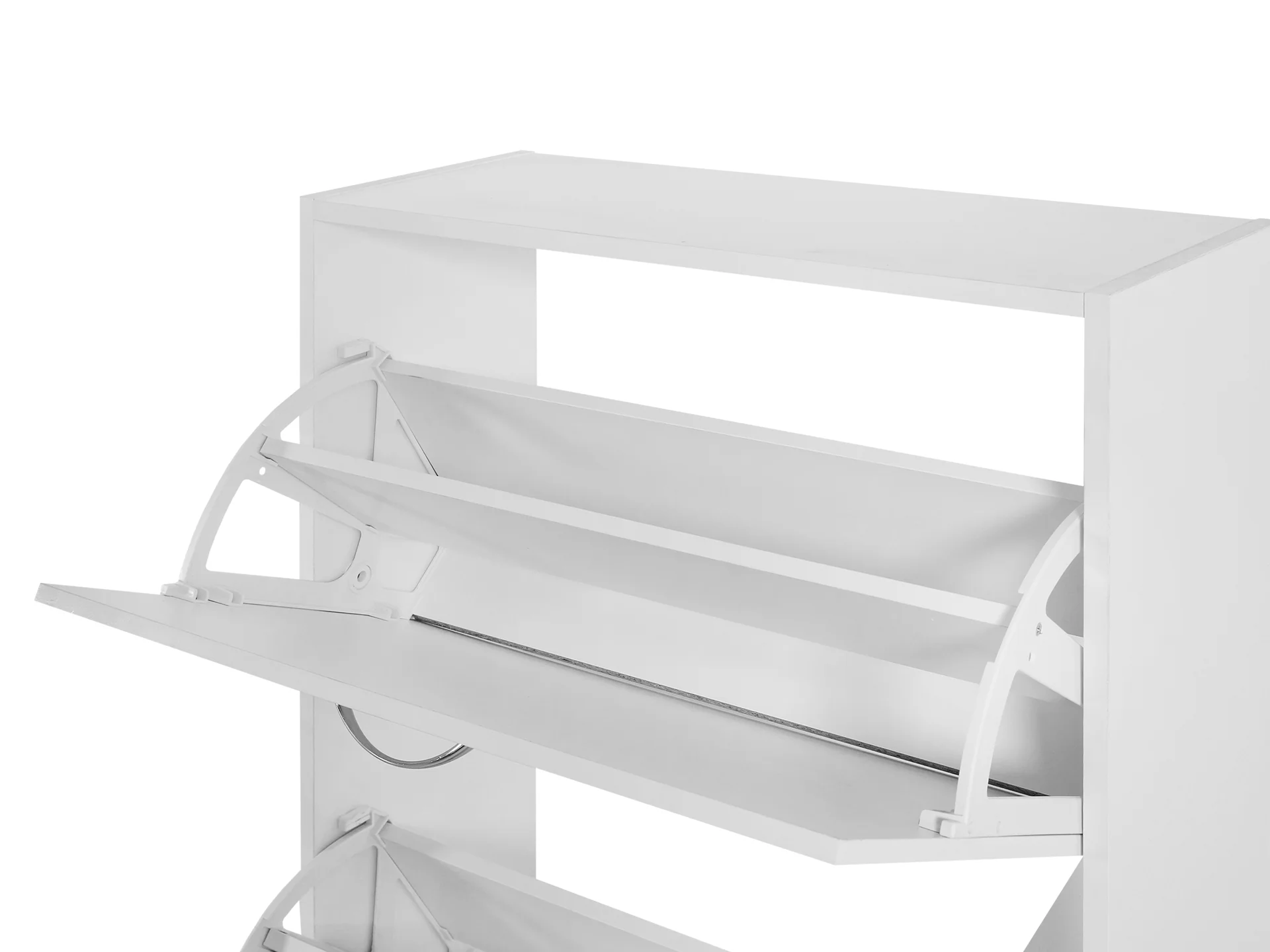 Matilda 3 Drawer Shoe Cabinet Storage - White - Image 5