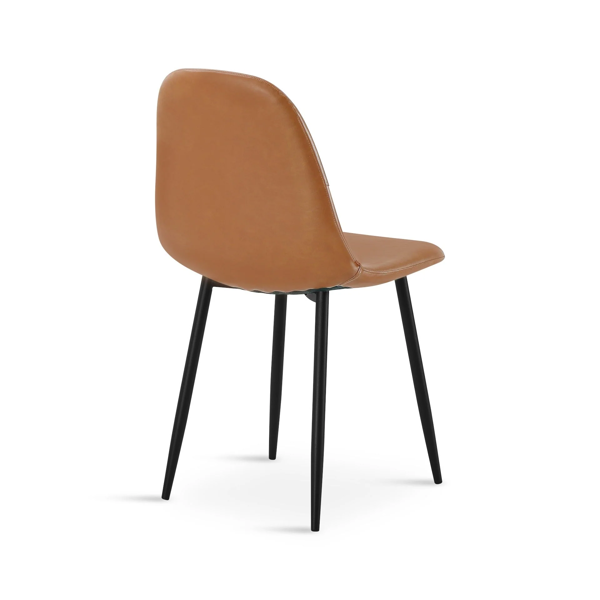 Matthew PU Leather Dining Chair - Set of 4 - Orange - Image 10