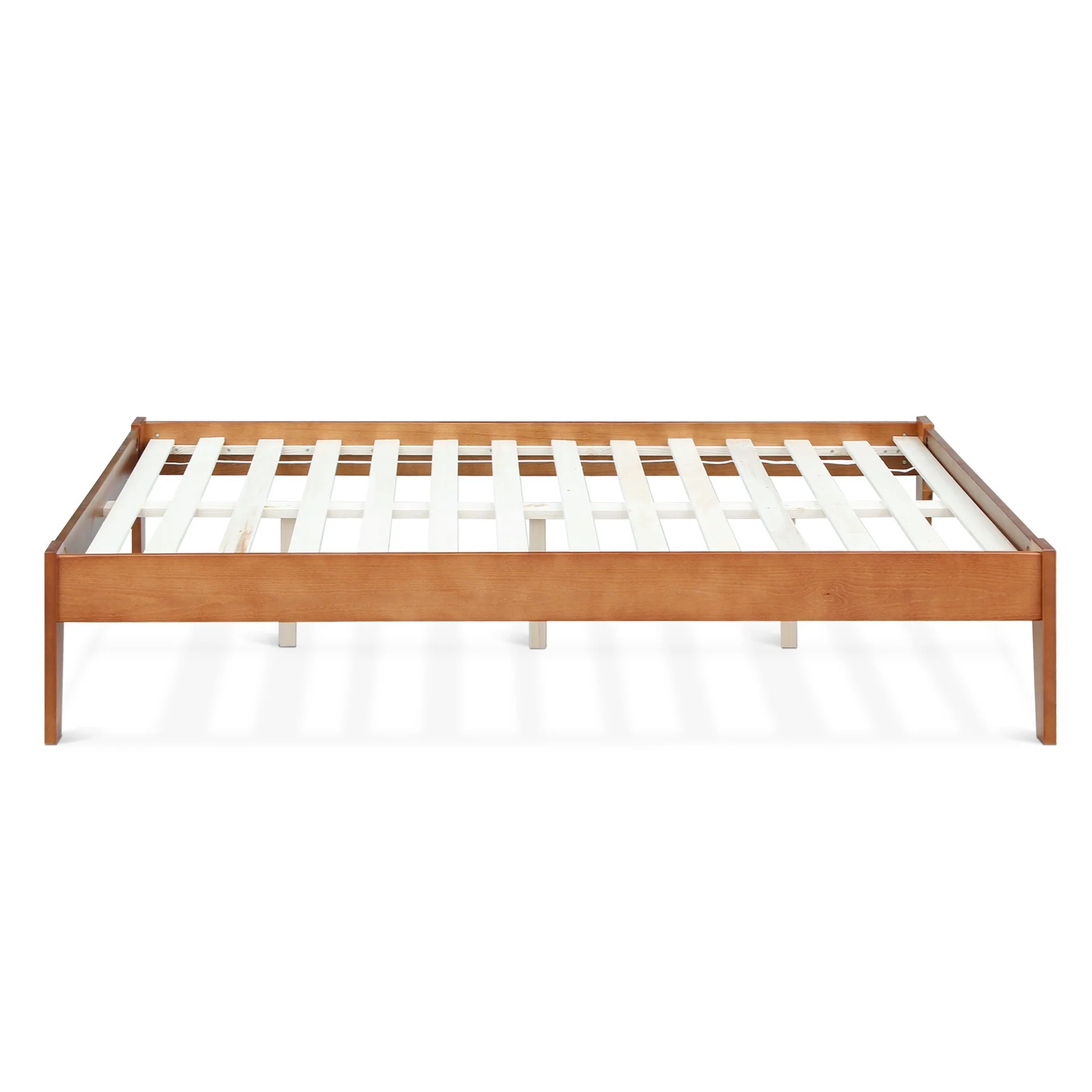 Meri Double Wooden Bed Frame - Oak - Image 6