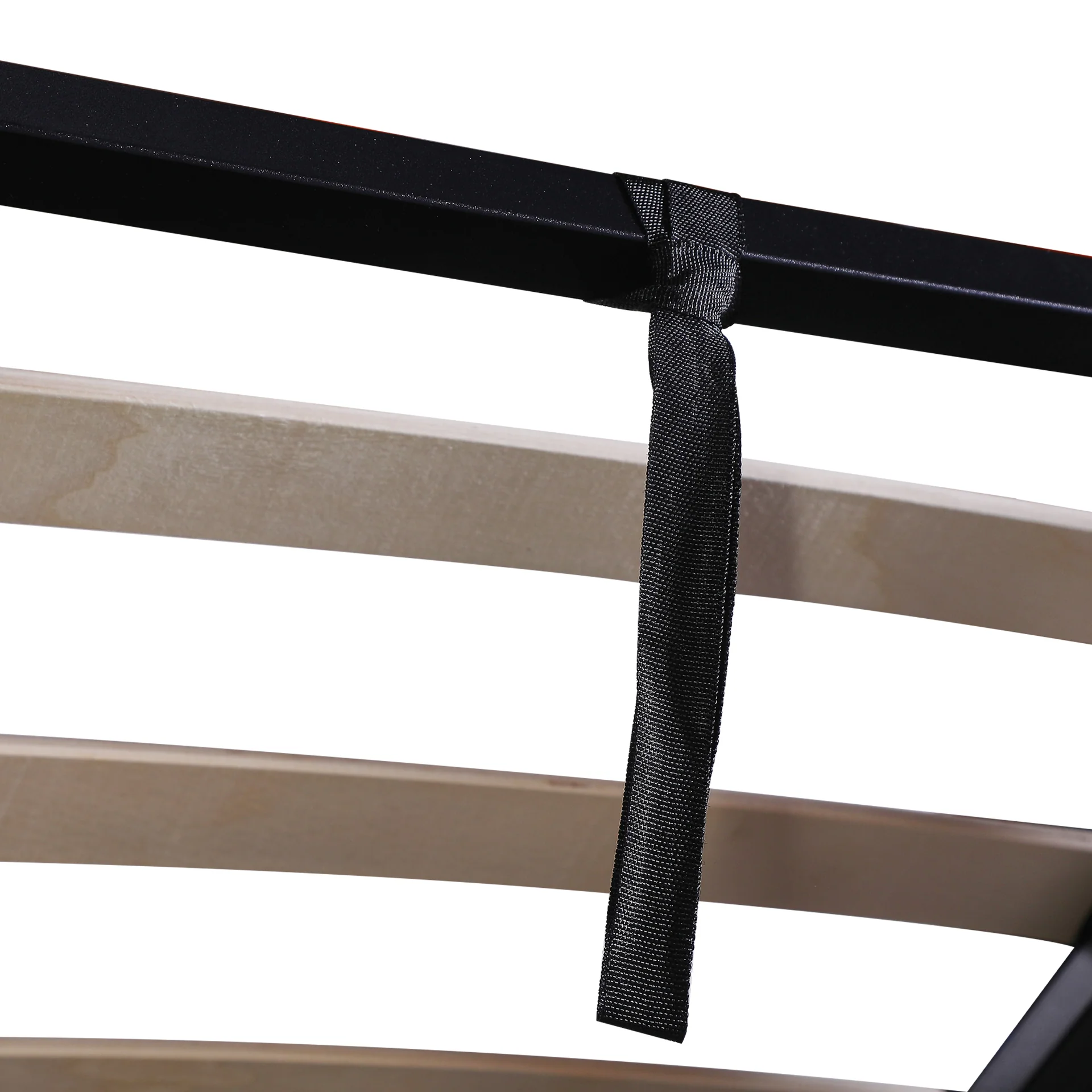 Mero Double Gas Lift Bed Frame - Linen Beige - Image 13