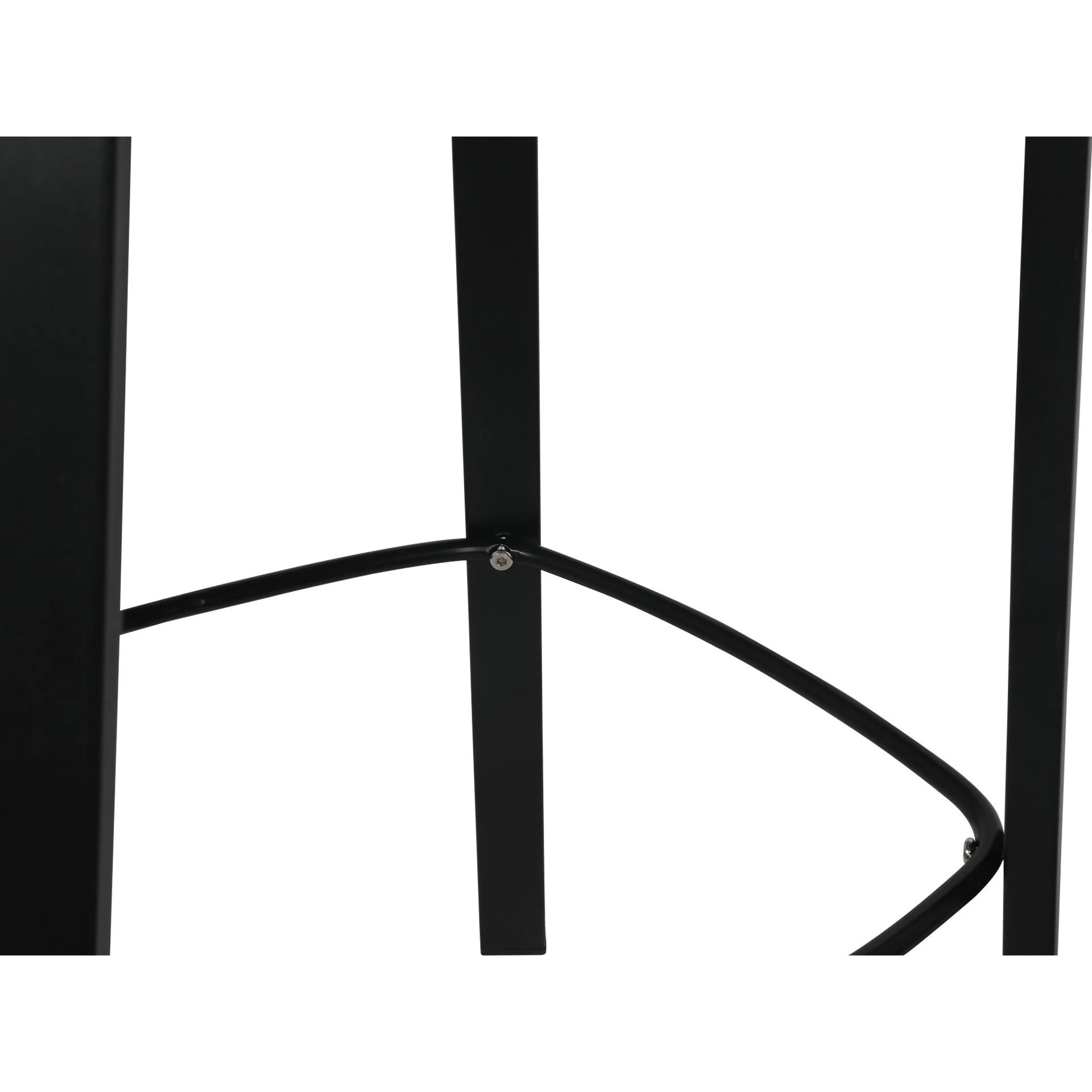 Mia Bar Stool Metal Barstool - Set of 2 - Black - Image 5
