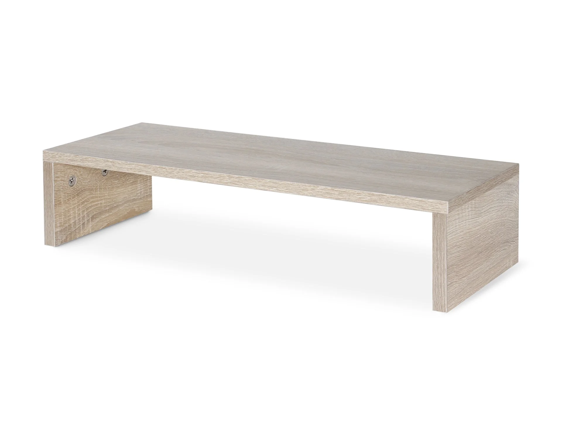 Monitor Stand Desk Storage - Oak - Image 2