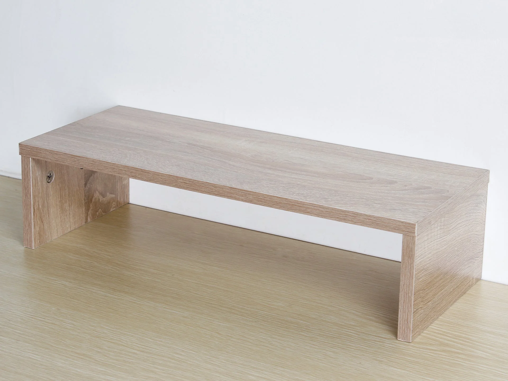 Monitor Stand Desk Storage - Oak - Image 3