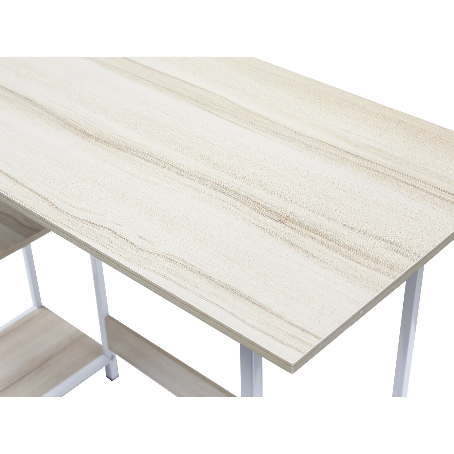Monroe 120cm Computer Desk - White - Image 8