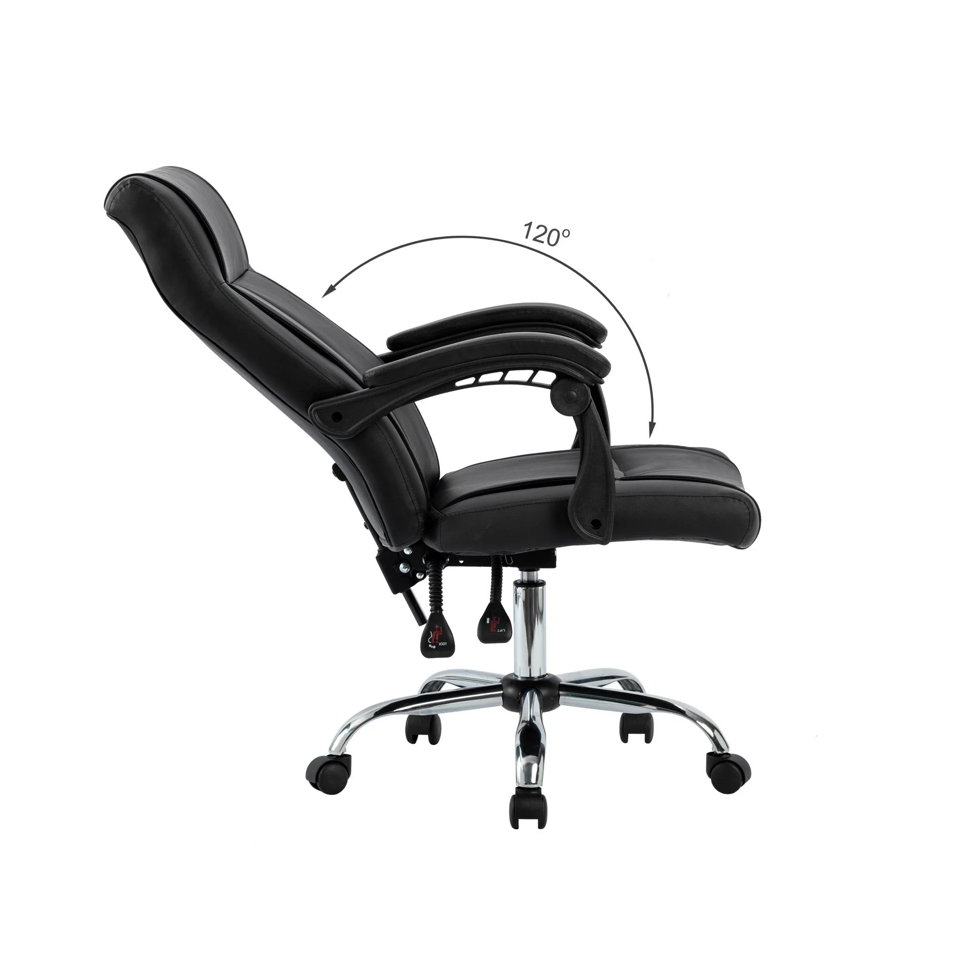 Monto Office Chair - Black - Image 10