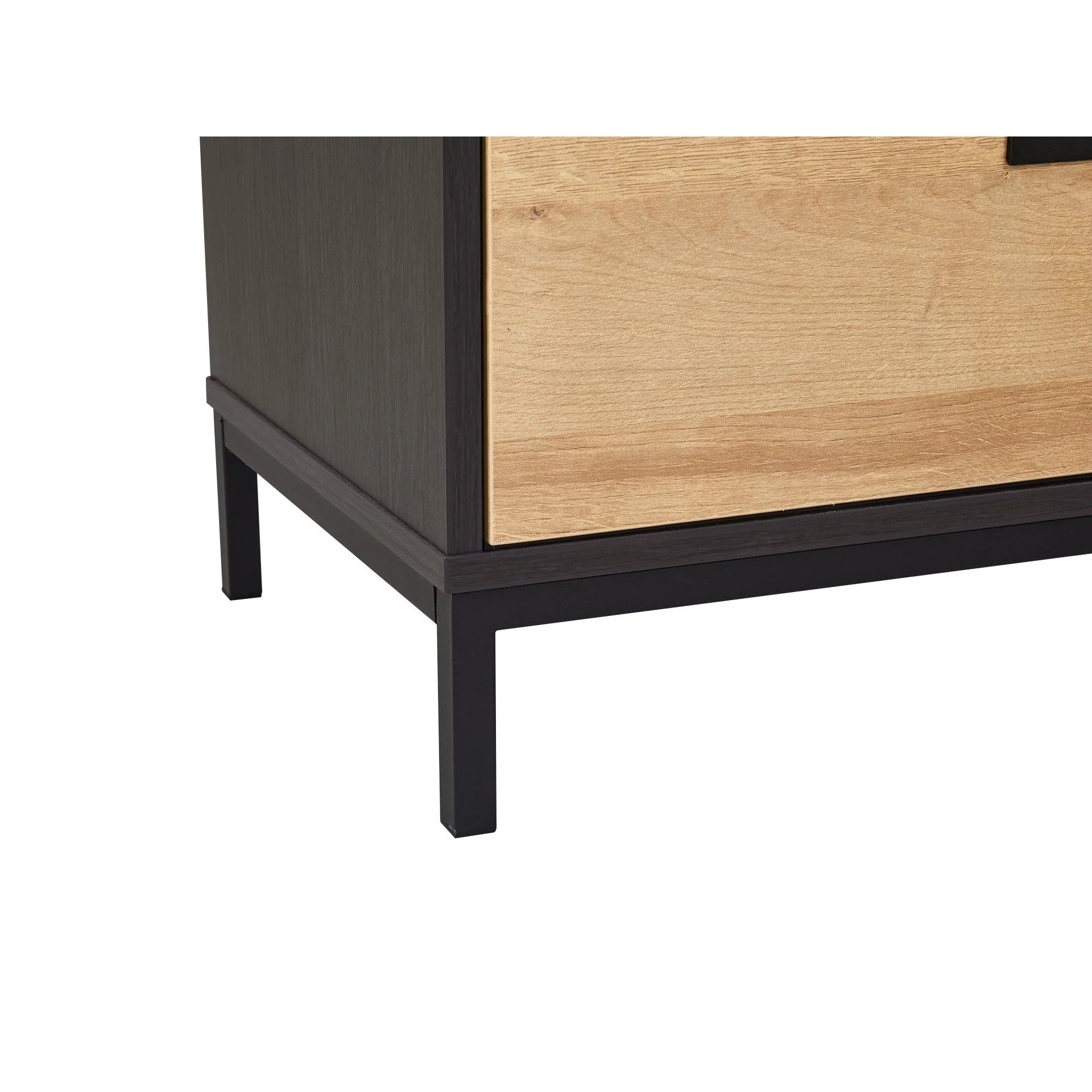 Morris Wooden Low Boy 6 Drawers - Oak - Image 8