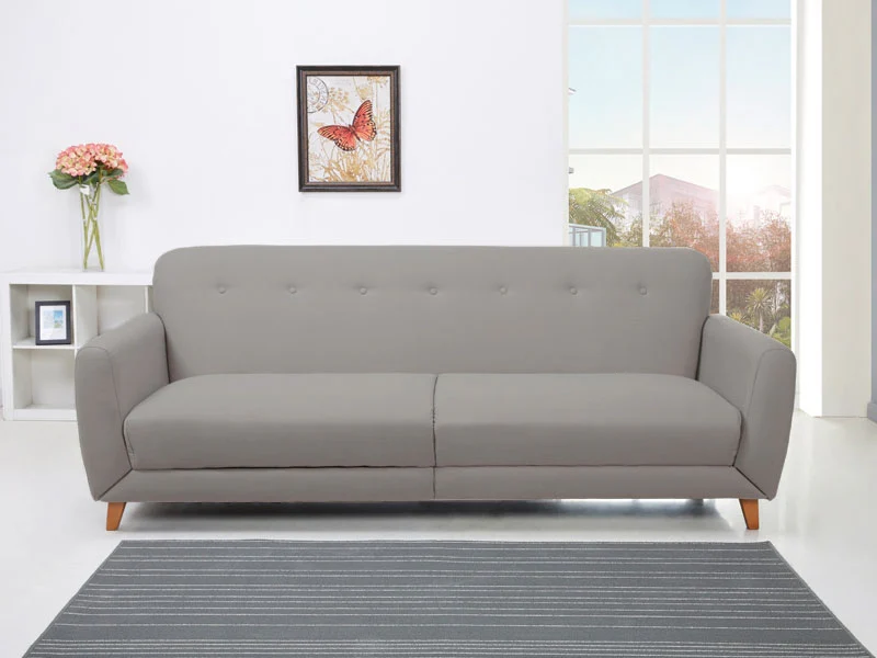MUNICH 3-Seater Sofa Bed - LIGHT GREY - Image 2
