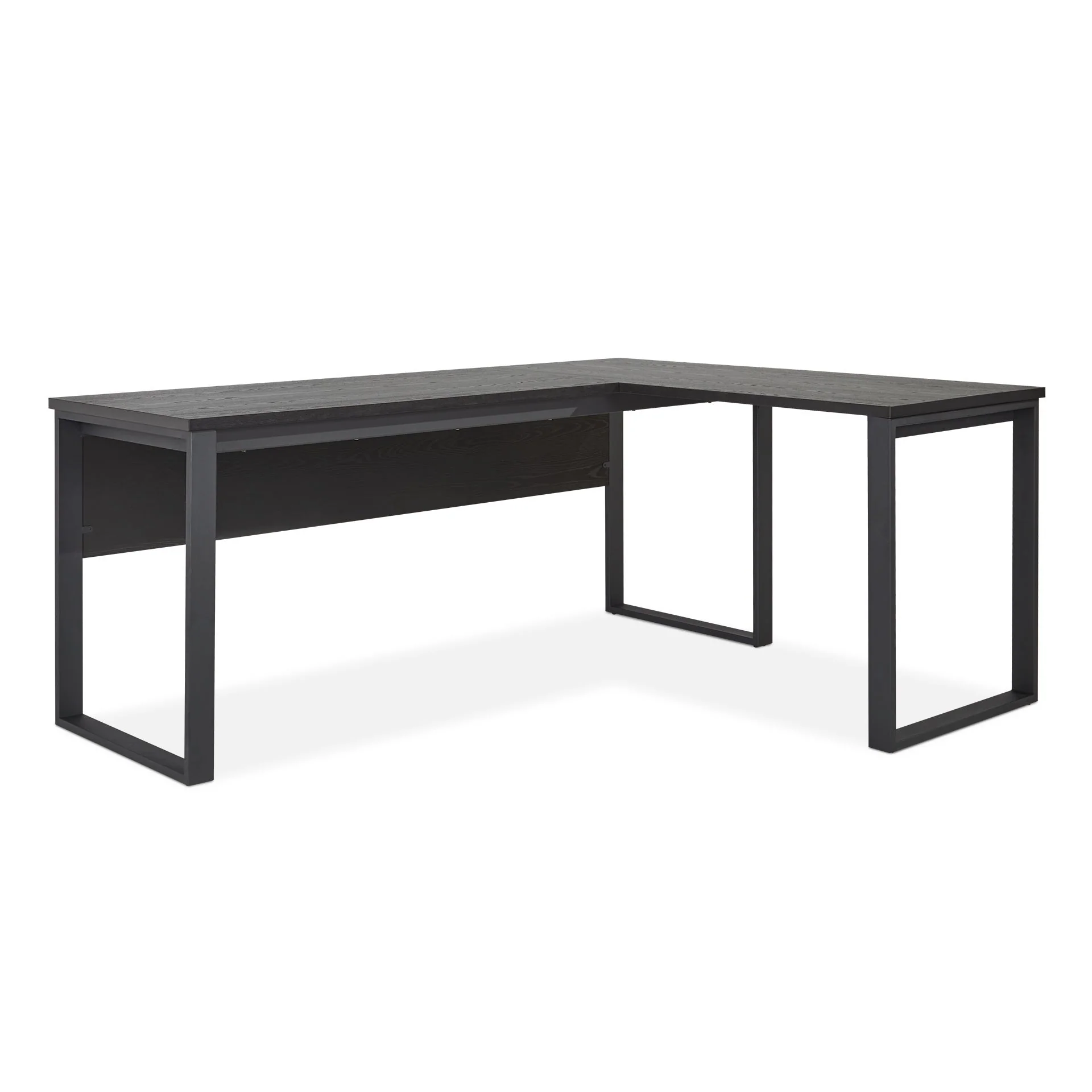 Nakia Computer Corner Desk - Black - Image 8