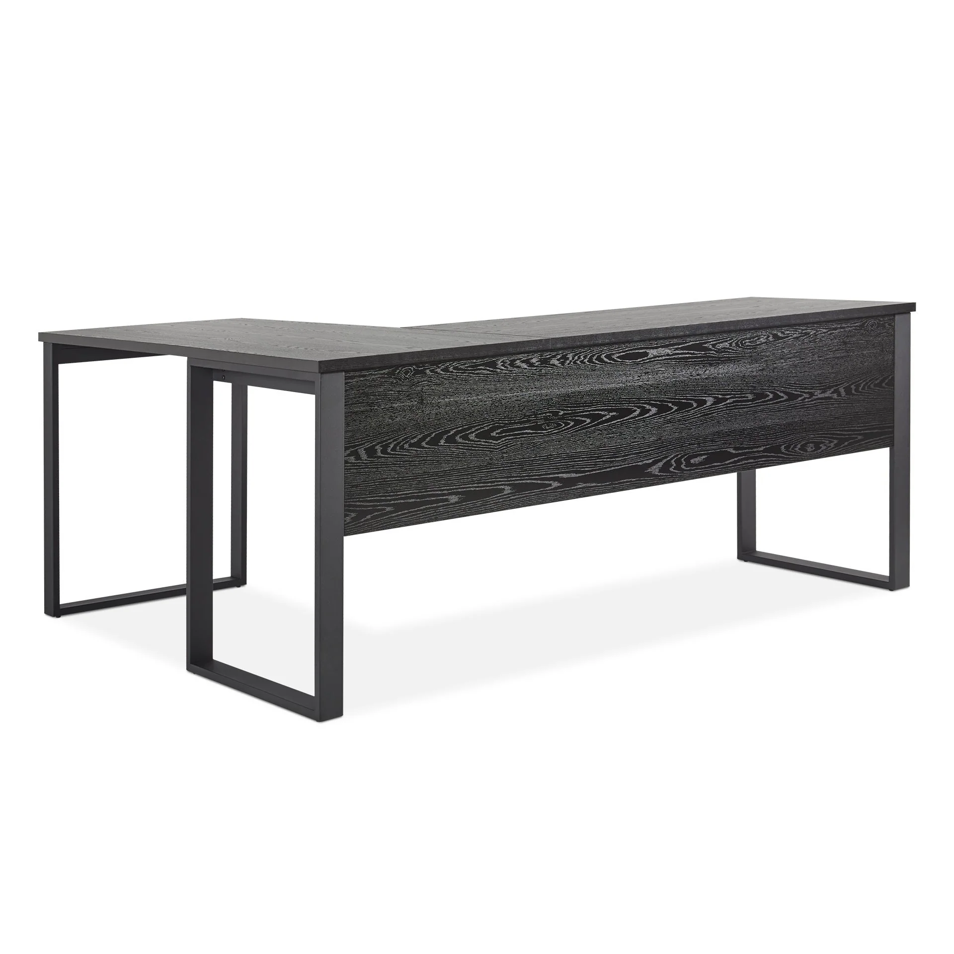 Nakia Computer Corner Desk - Black - Image 9