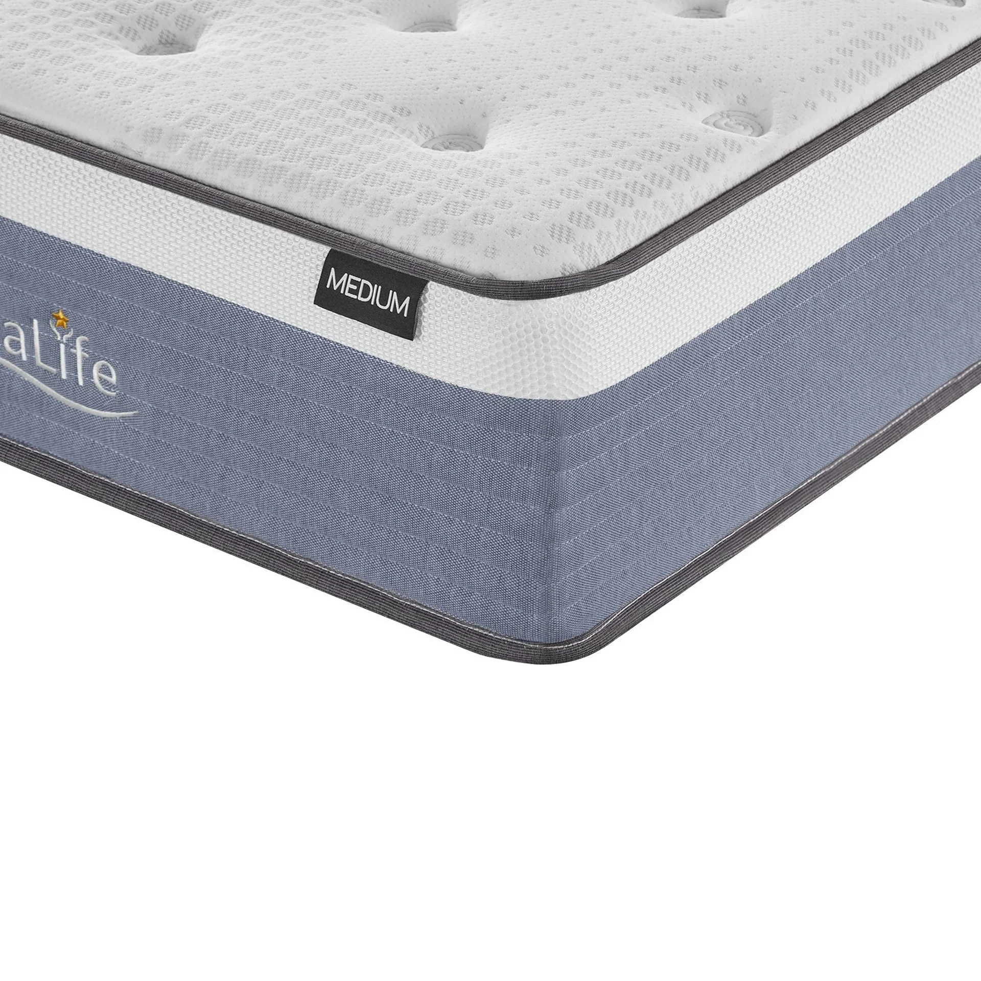 Natureblend Plus Bamboo Charcoal Medium Plush Mattress- Single - Image 9