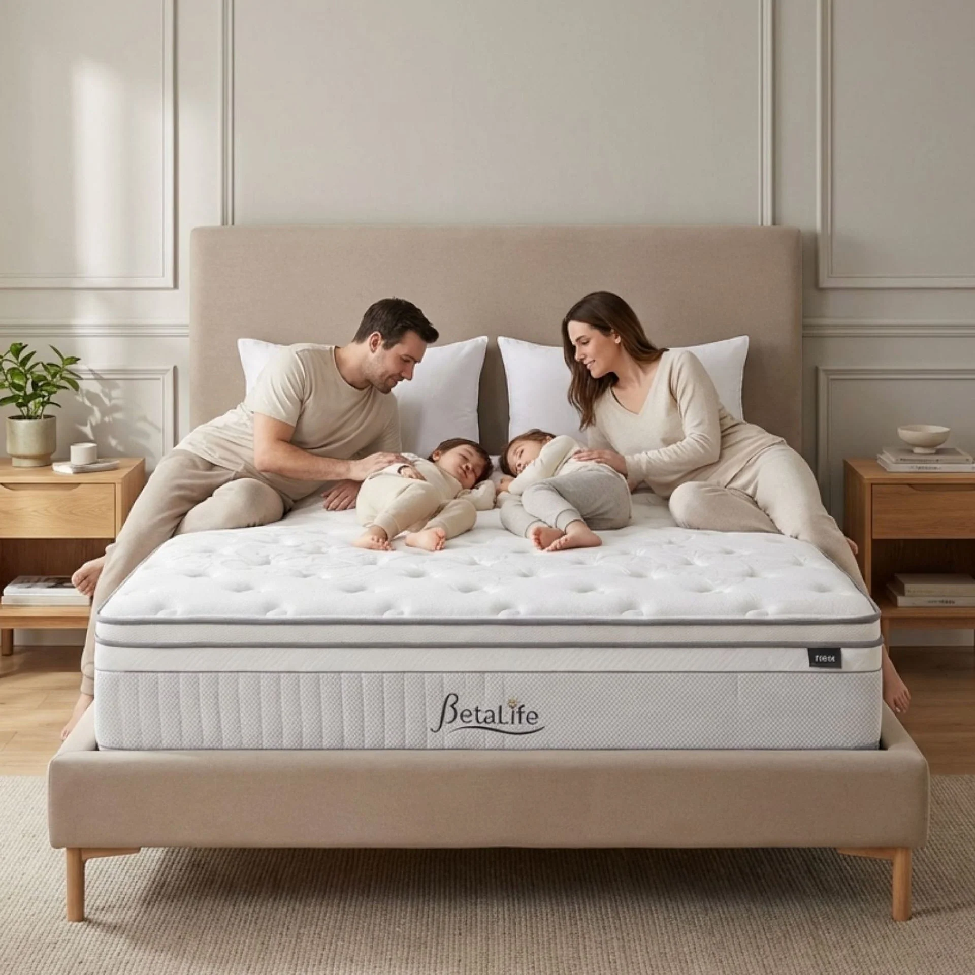 Bamboo Prime 5 Zoned Pocket Spring Firm Mattress - Super King