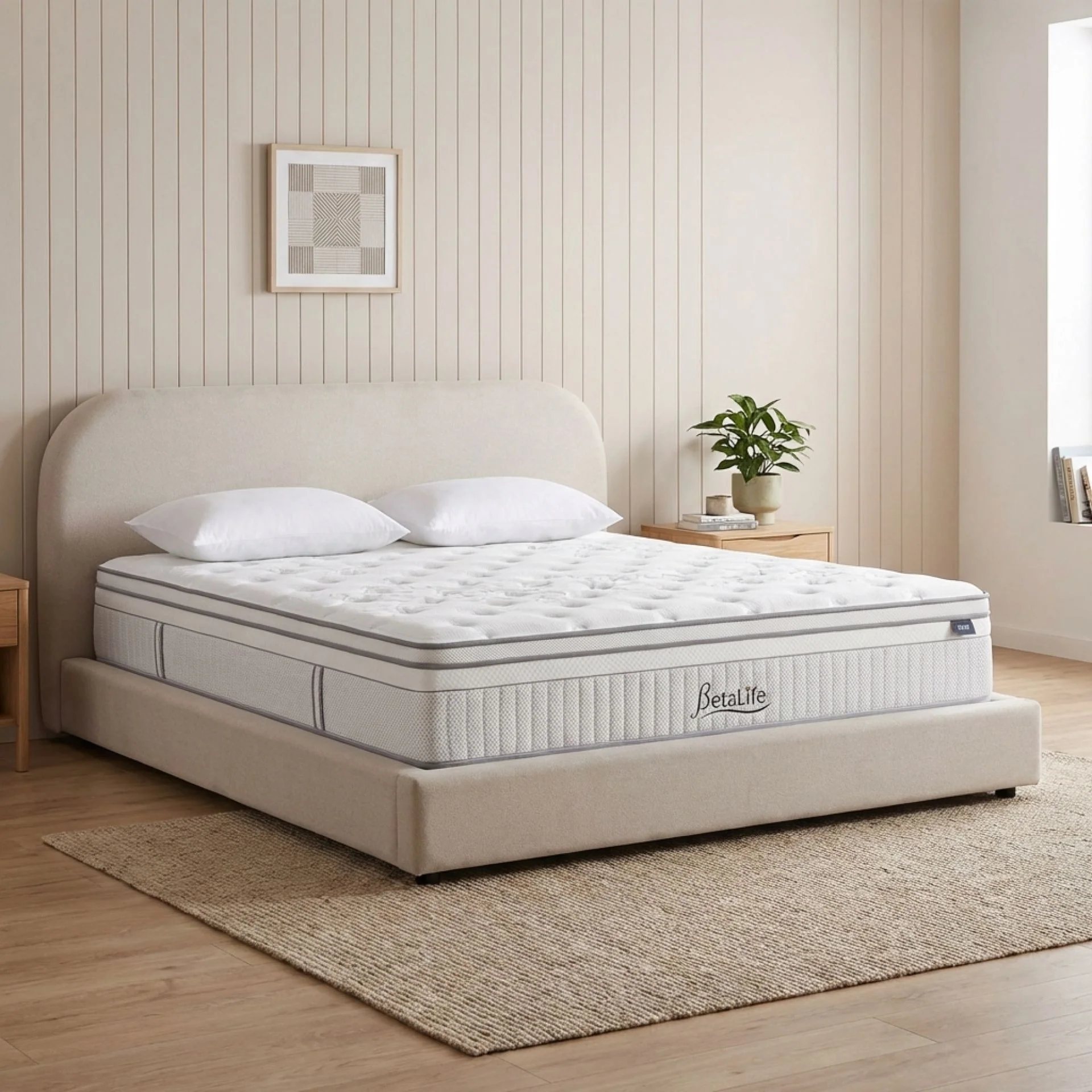 Bamboo Prime 5 Zoned Pocket Spring Firm Mattress - Super King - Image 14