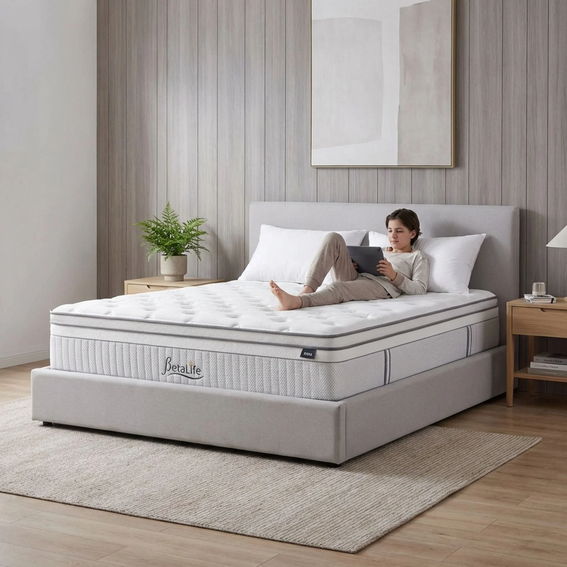 Bamboo Prime 5 Zoned Pocket Spring Firm Mattress - Super King - Image 18