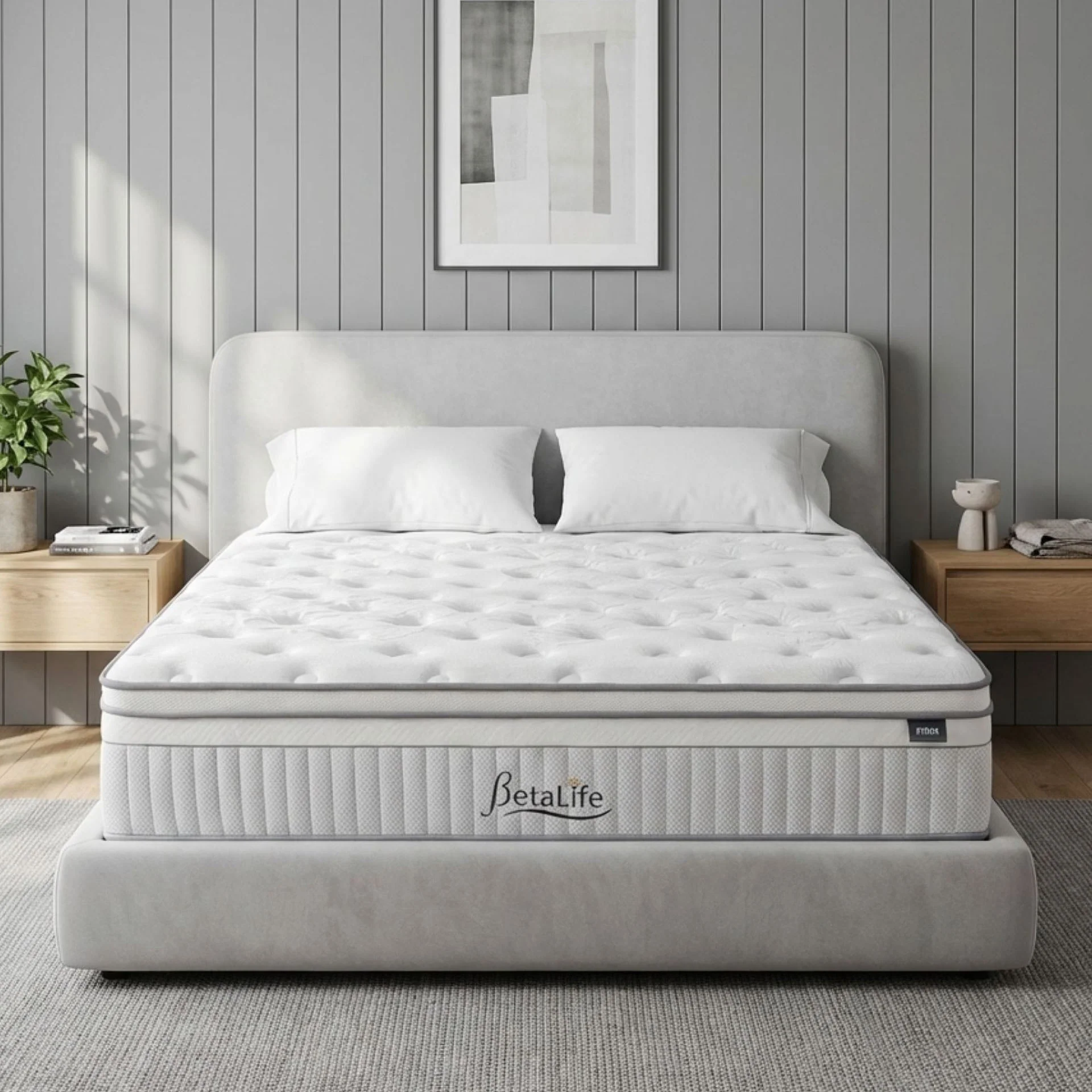 Bamboo Prime 5 Zoned Pocket Spring Firm Mattress - Super King - Image 4