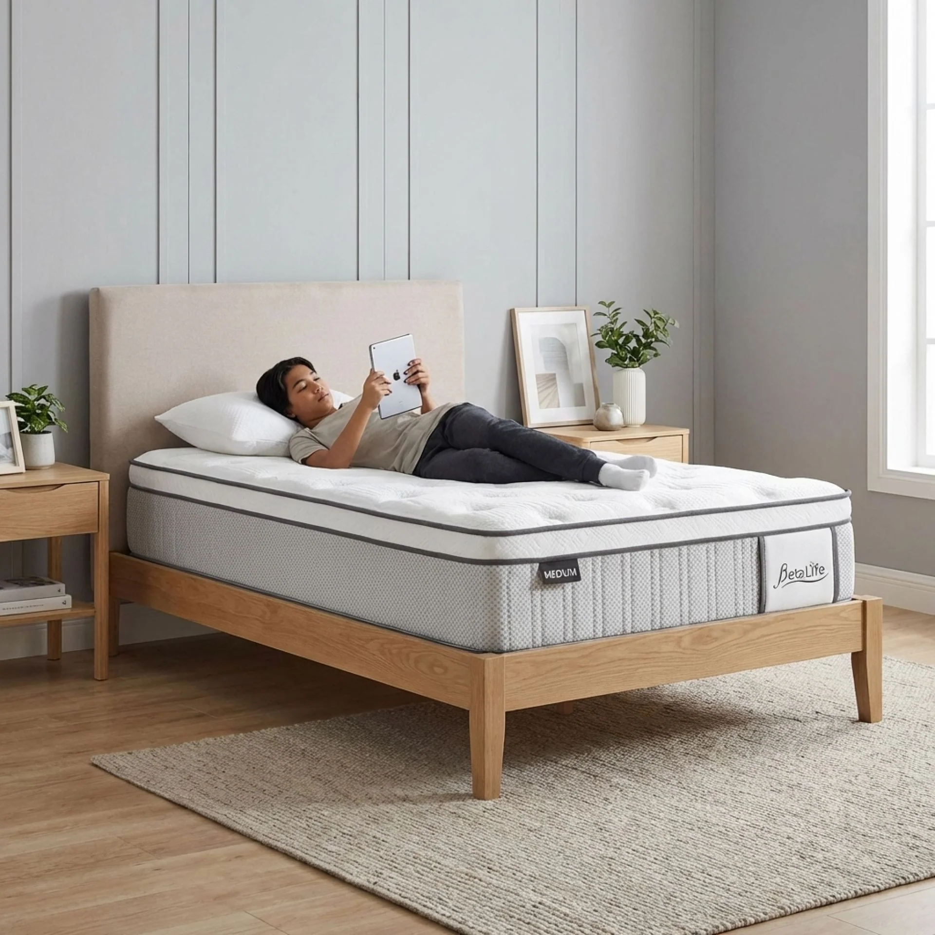 Natureblend Pro Memory Foam Medium Mattress -  King Single - Image 17