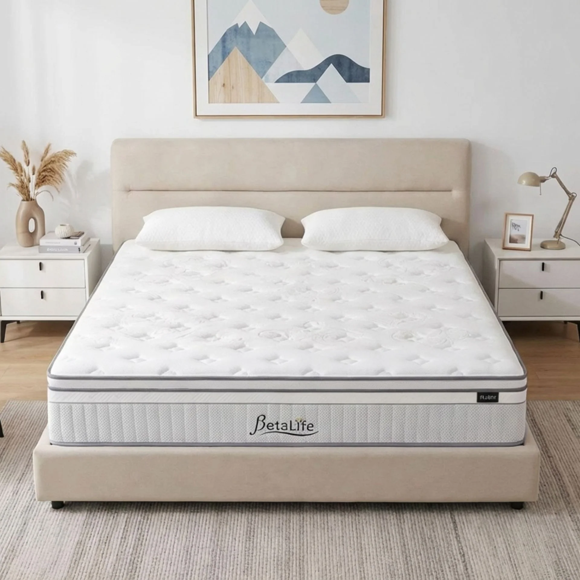 Natureblend  Prime 5 Zone Pocket Spring Plush Mattress - Super King - Image 4