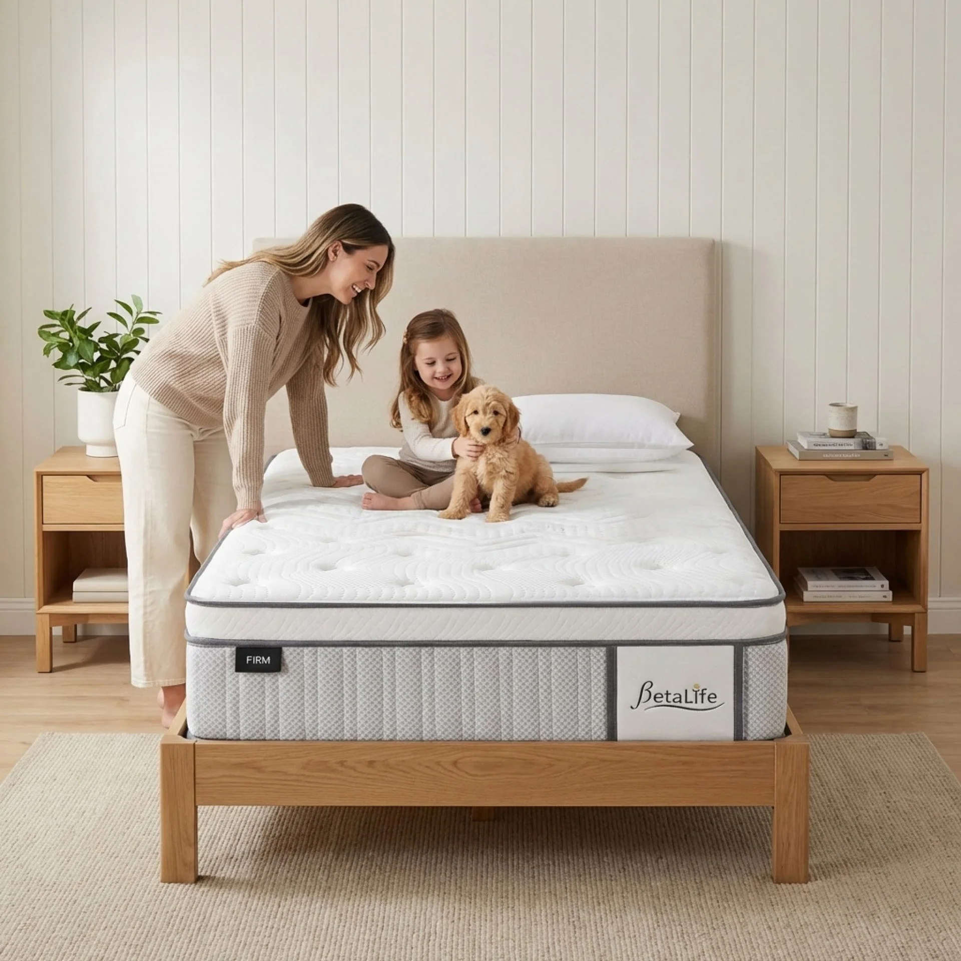 Natureblend Pro Memory Foam Firm Mattress - King Single