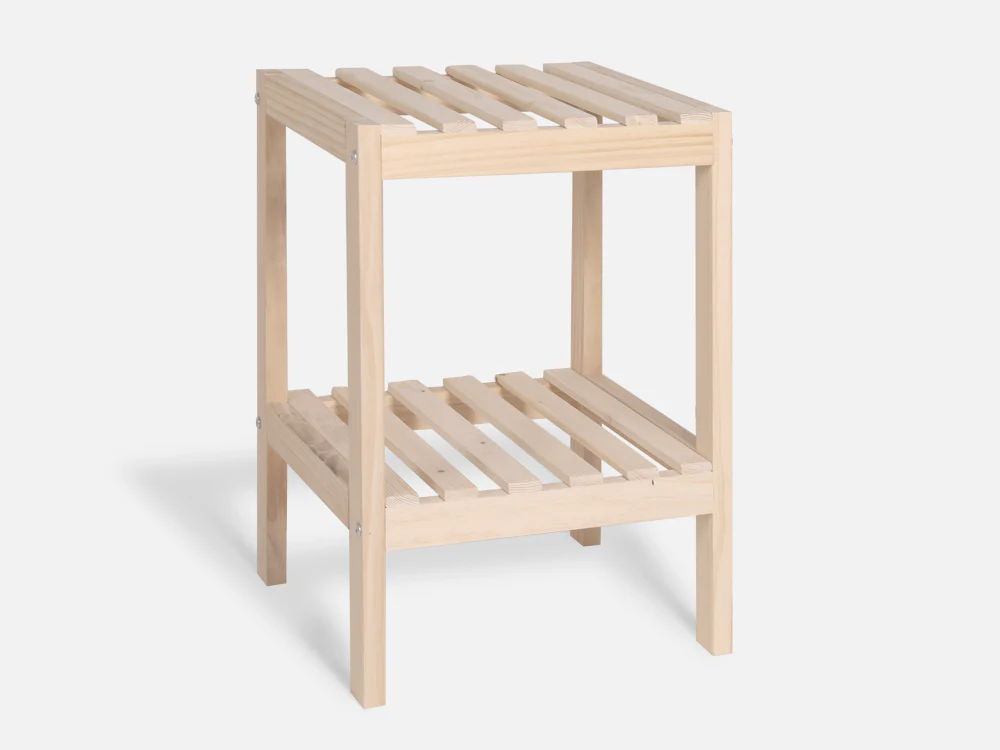 NESTOR Square Coffee Table Side Table - OAK - Image 3