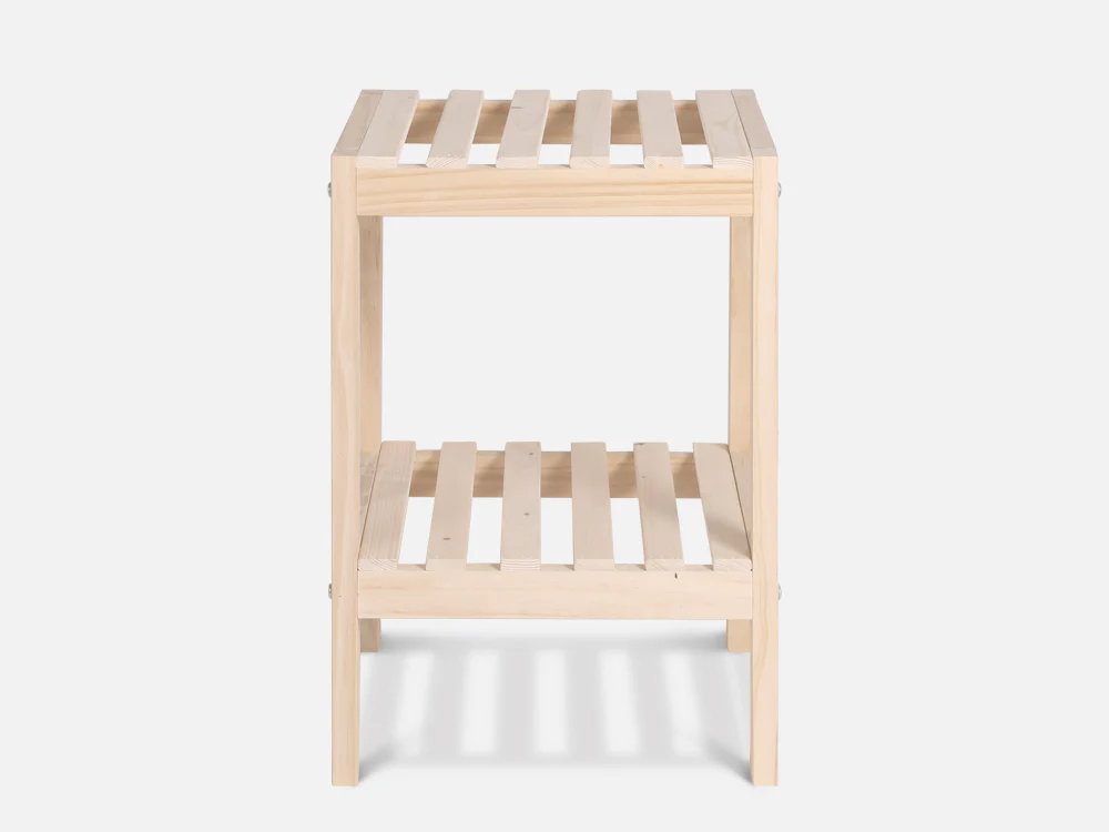 NESTOR Square Coffee Table Side Table - OAK - Image 5