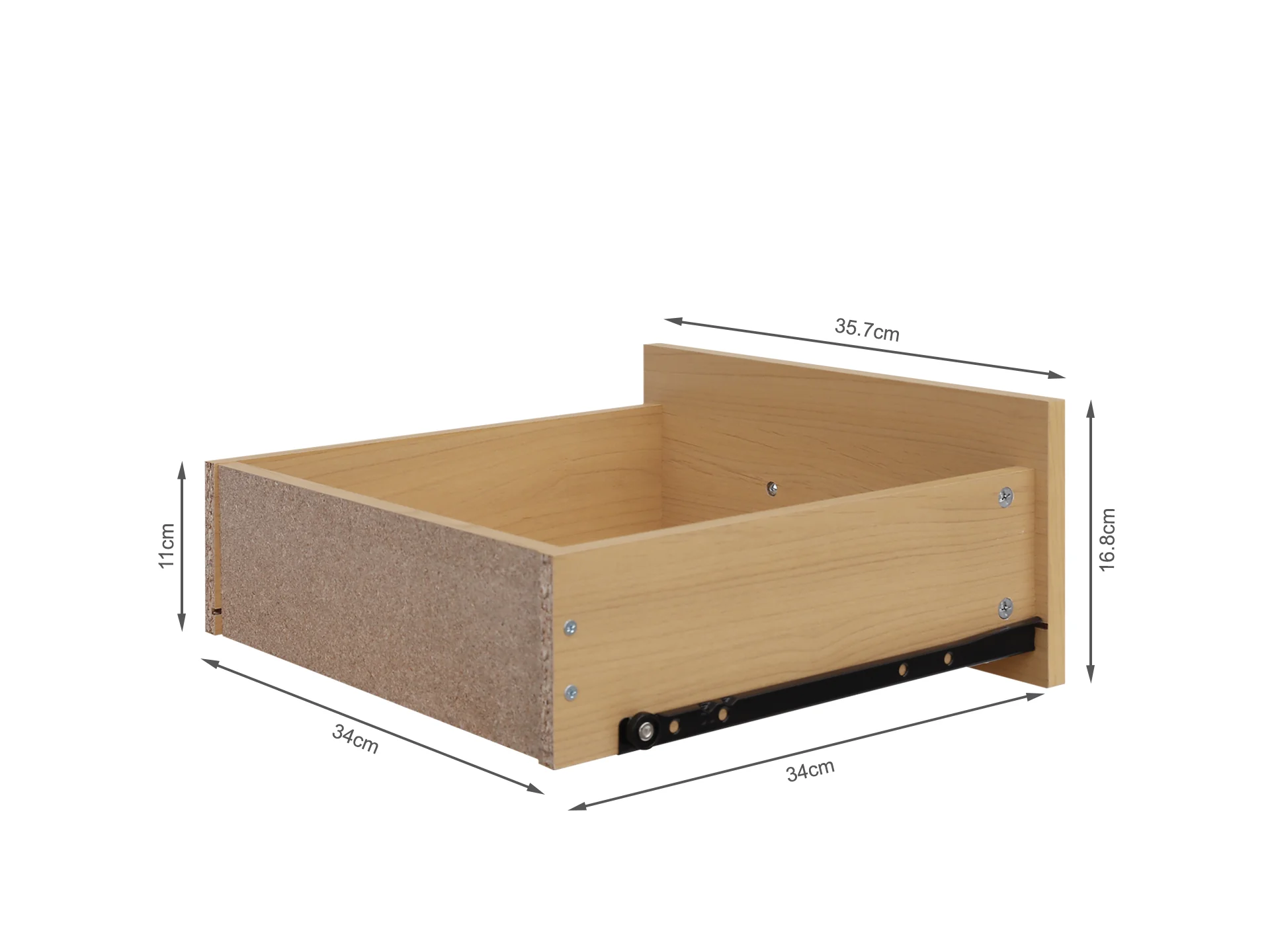 Nikola Bedside Table - Maple - Image 11