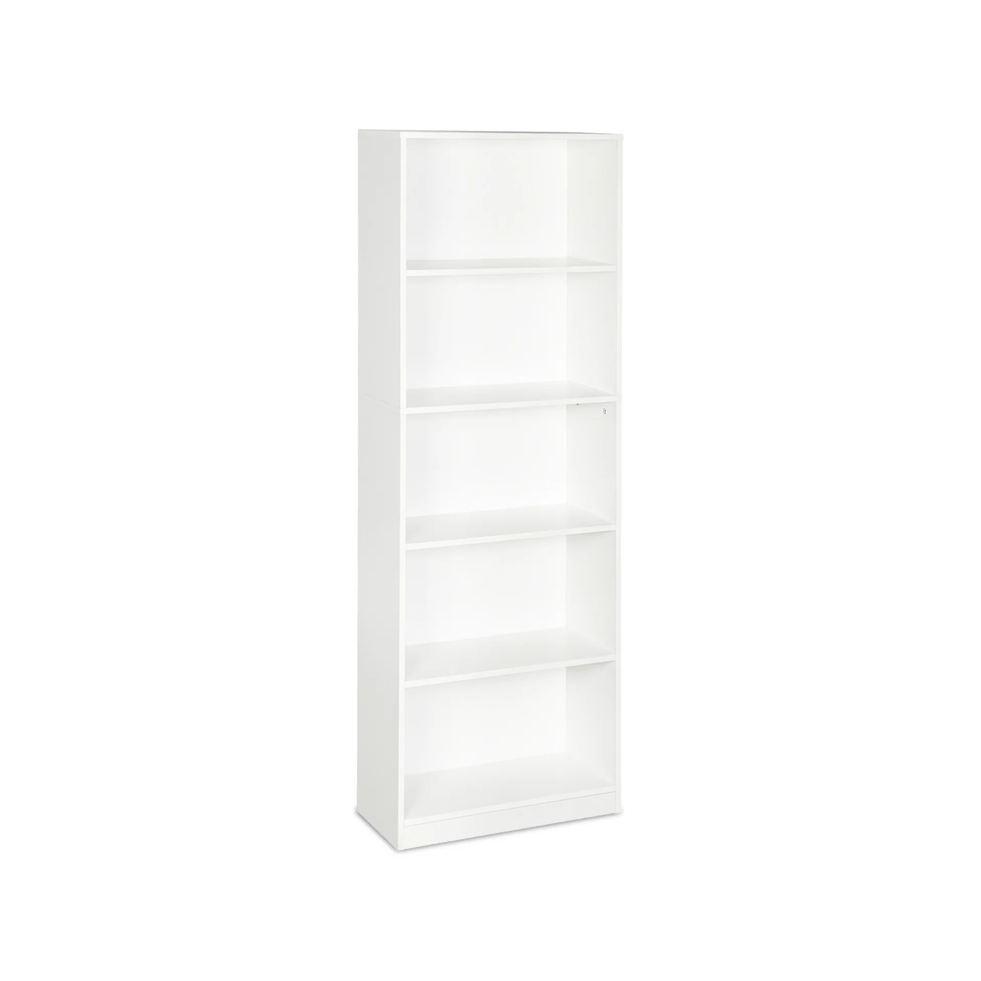 Nivo 5 Tier Slim Bookshelf Display Shelf - White - Image 7