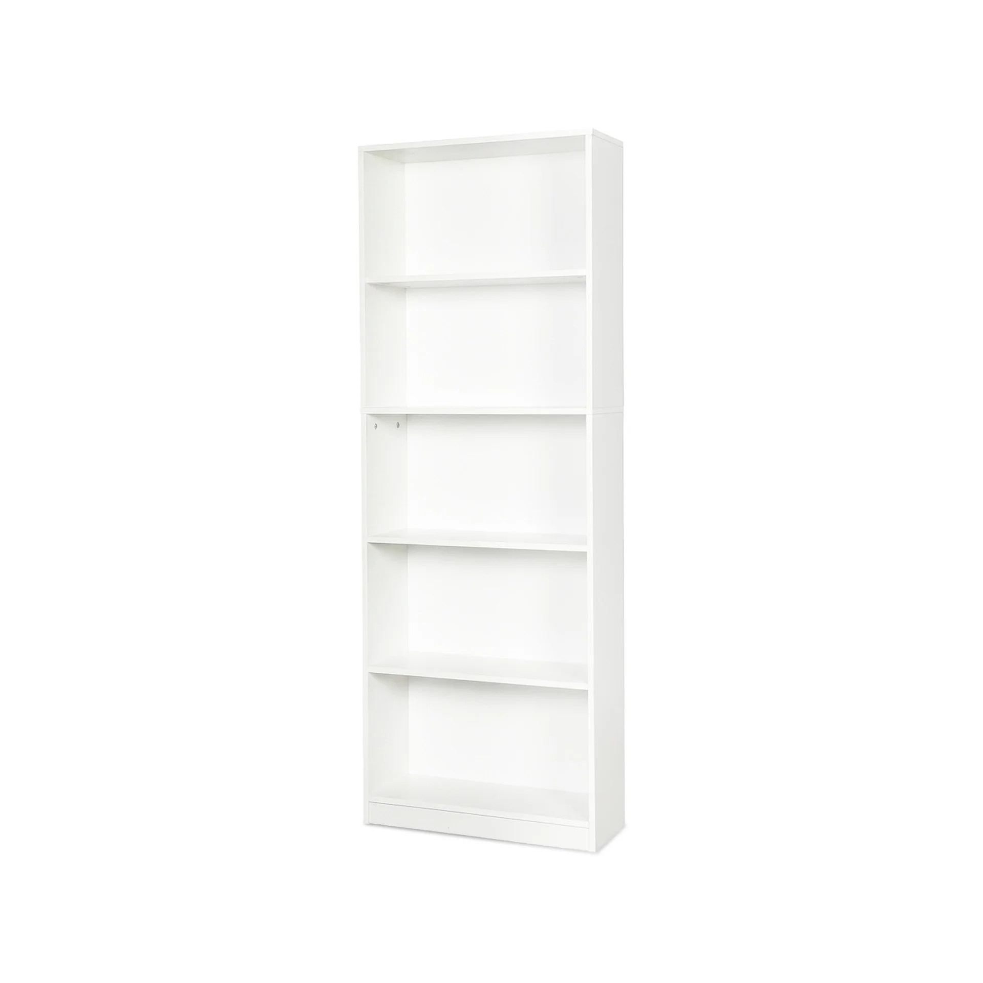 Nivo 5 Tier Slim Bookshelf Display Shelf - White - Image 9