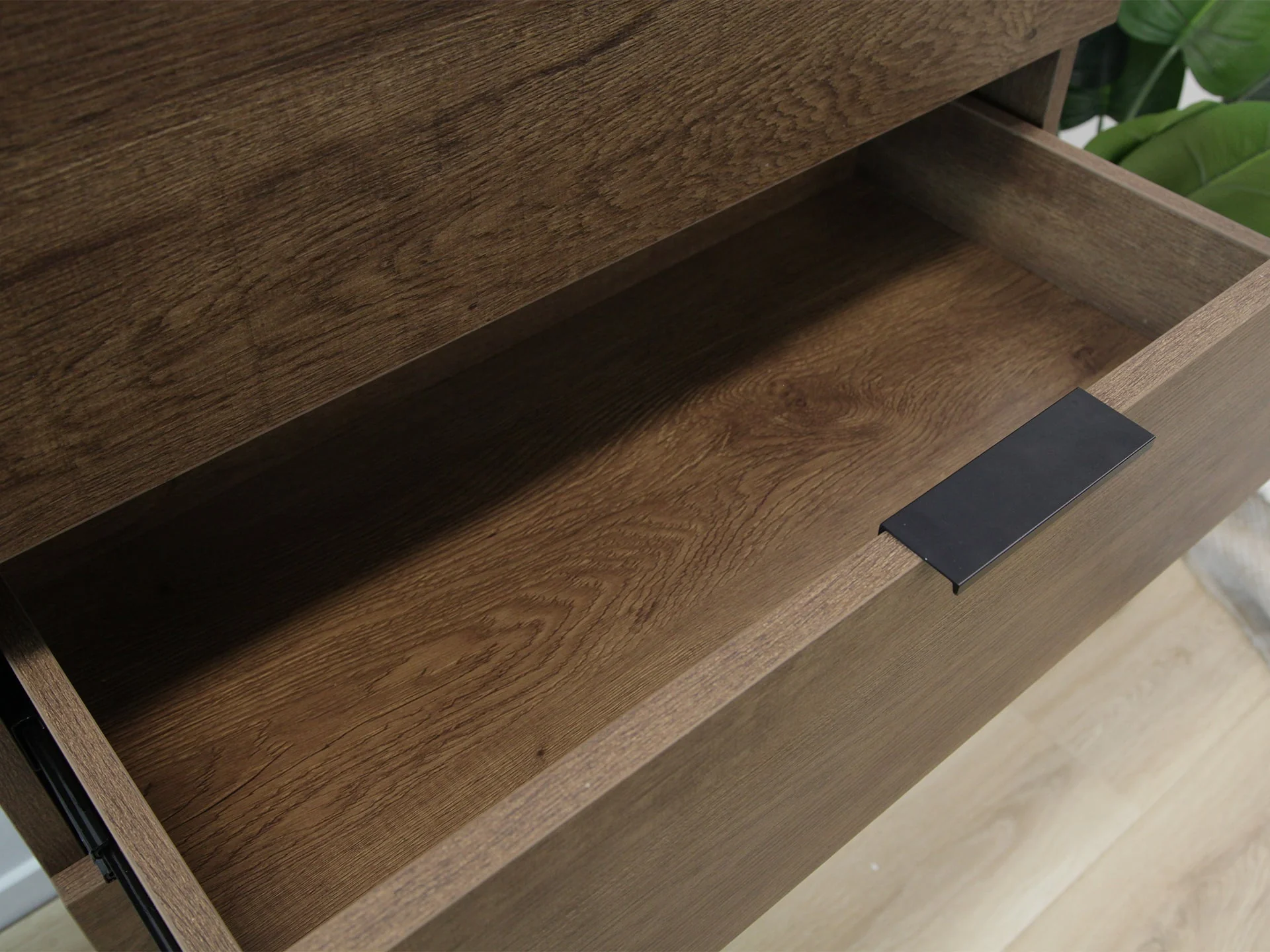 OCALA Tallboy 4 Drawer Chest Dresser - WALNUT - Image 5