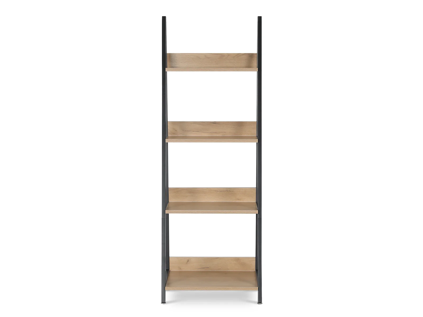 ONEGA 4 Tier Ladder Shelf - OAK - Image 2