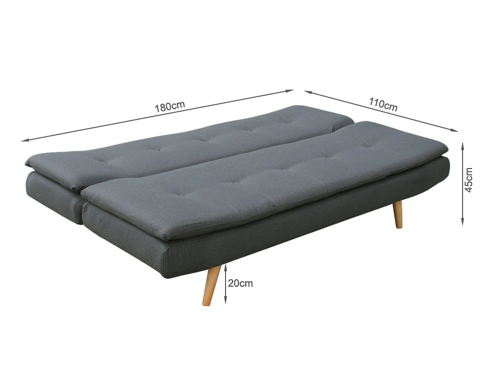 ORLANDO 3-Seater Sofa Bed - Image 12