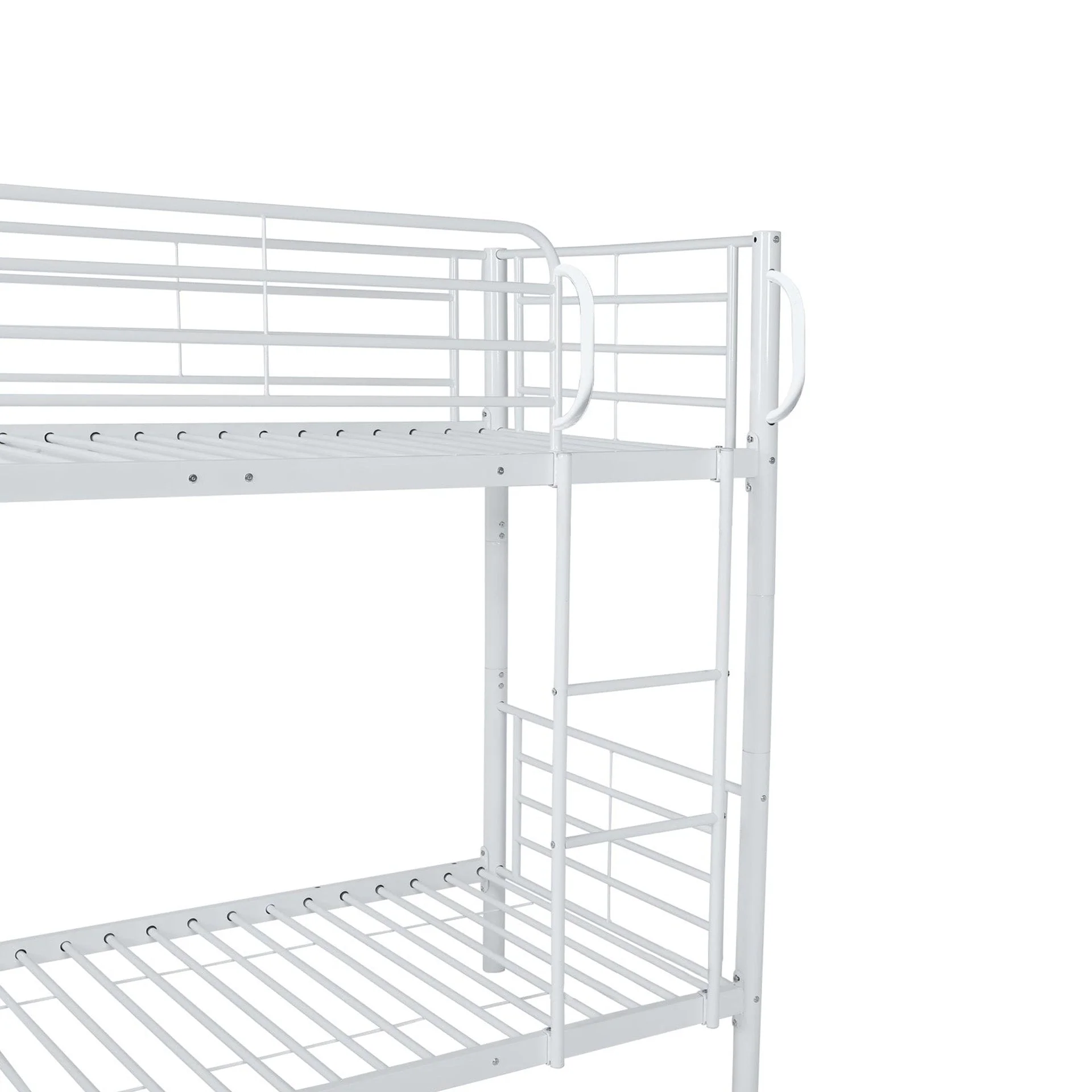 Owen Single Metal Bunk Bed Frame - White - Image 11