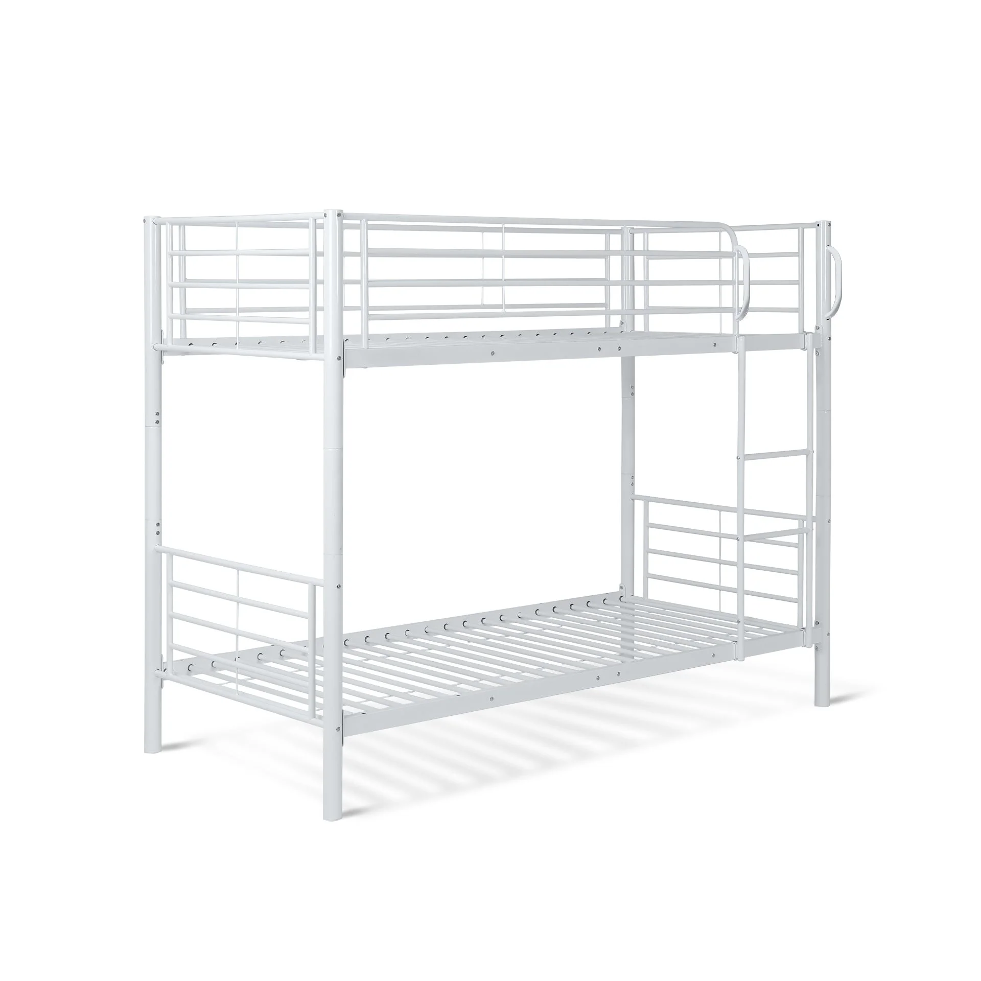 Owen Single Metal Bunk Bed Frame - White - Image 7