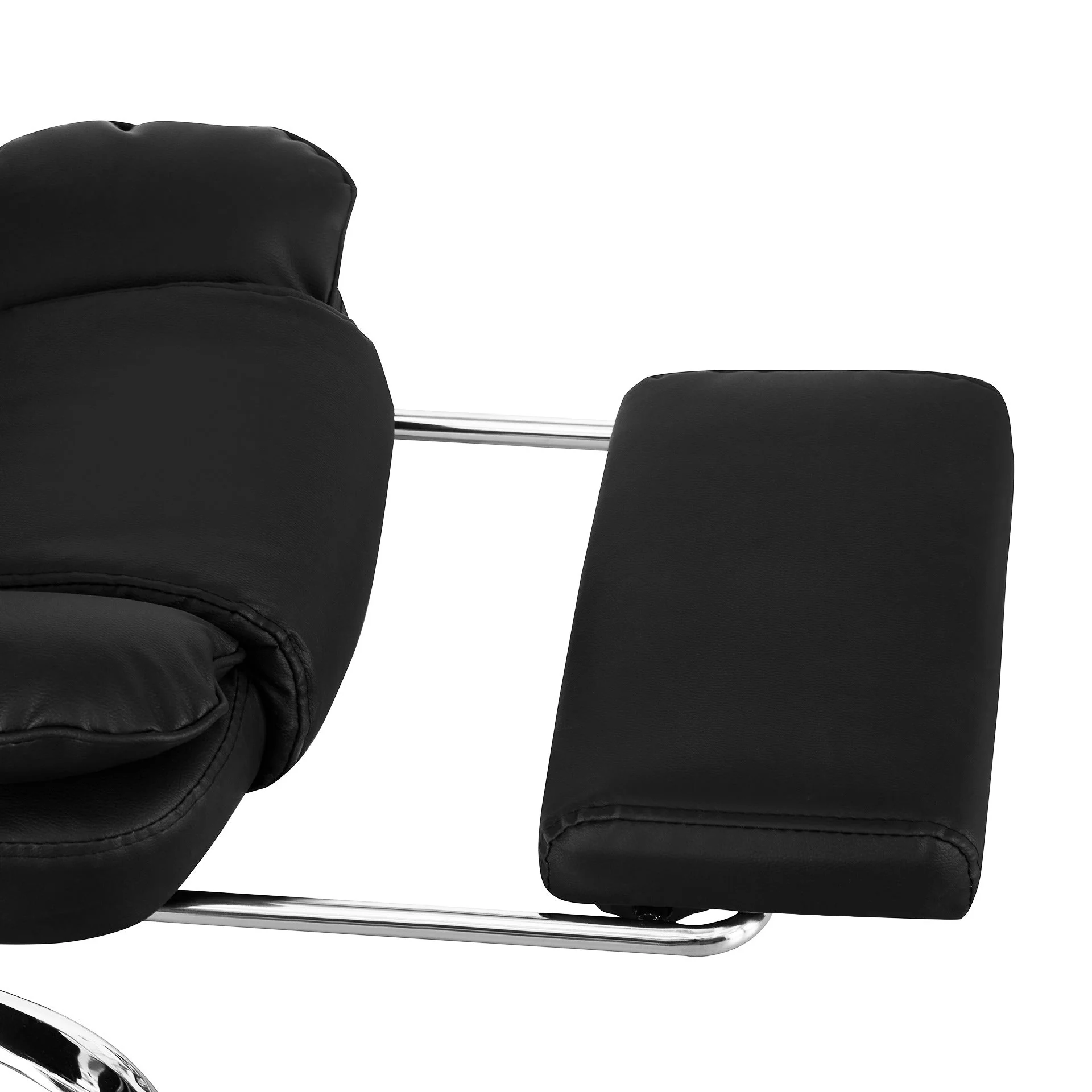 Paxton Office Chair with Footrest - Black - Image 14