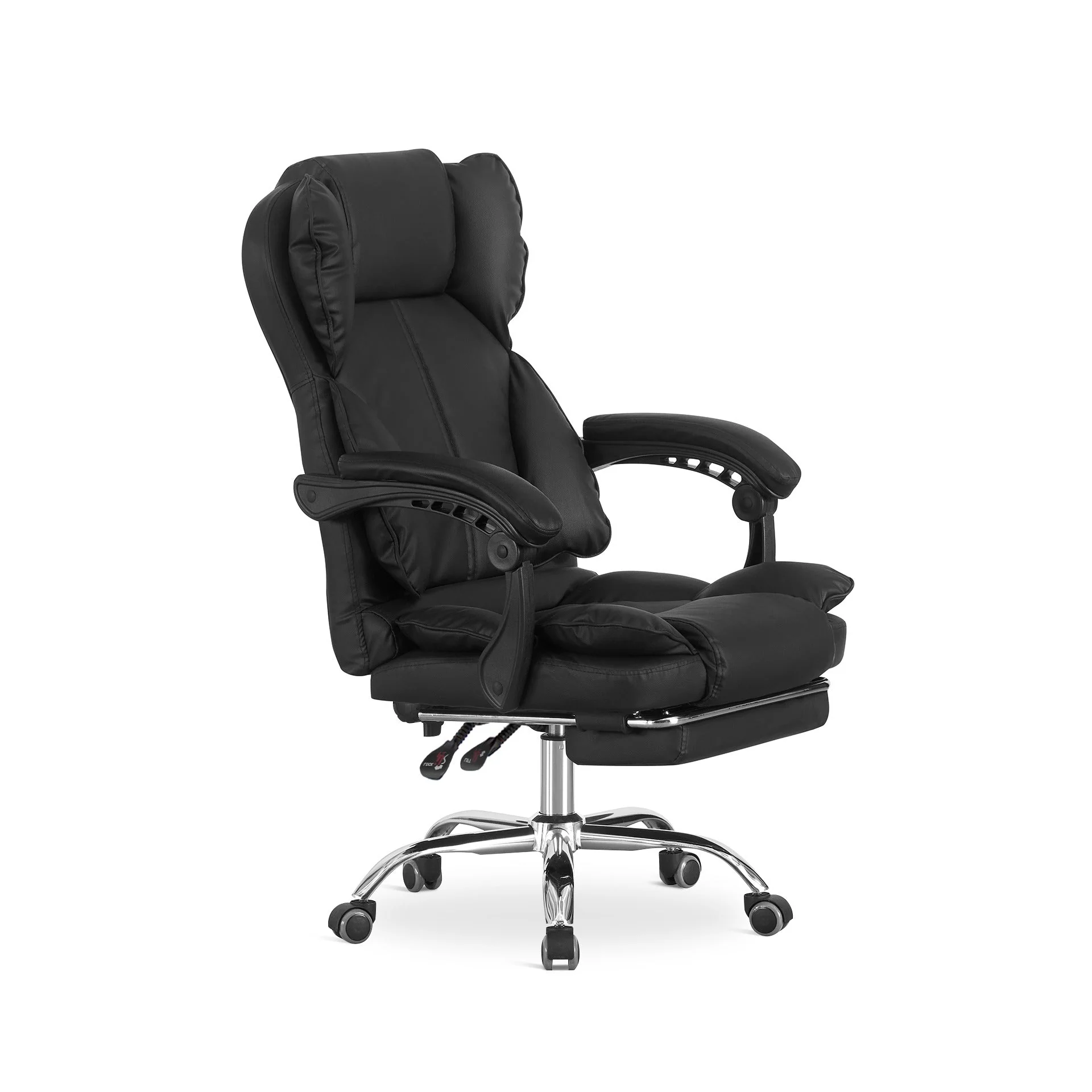 Paxton Office Chair with Footrest - Black - Image 7