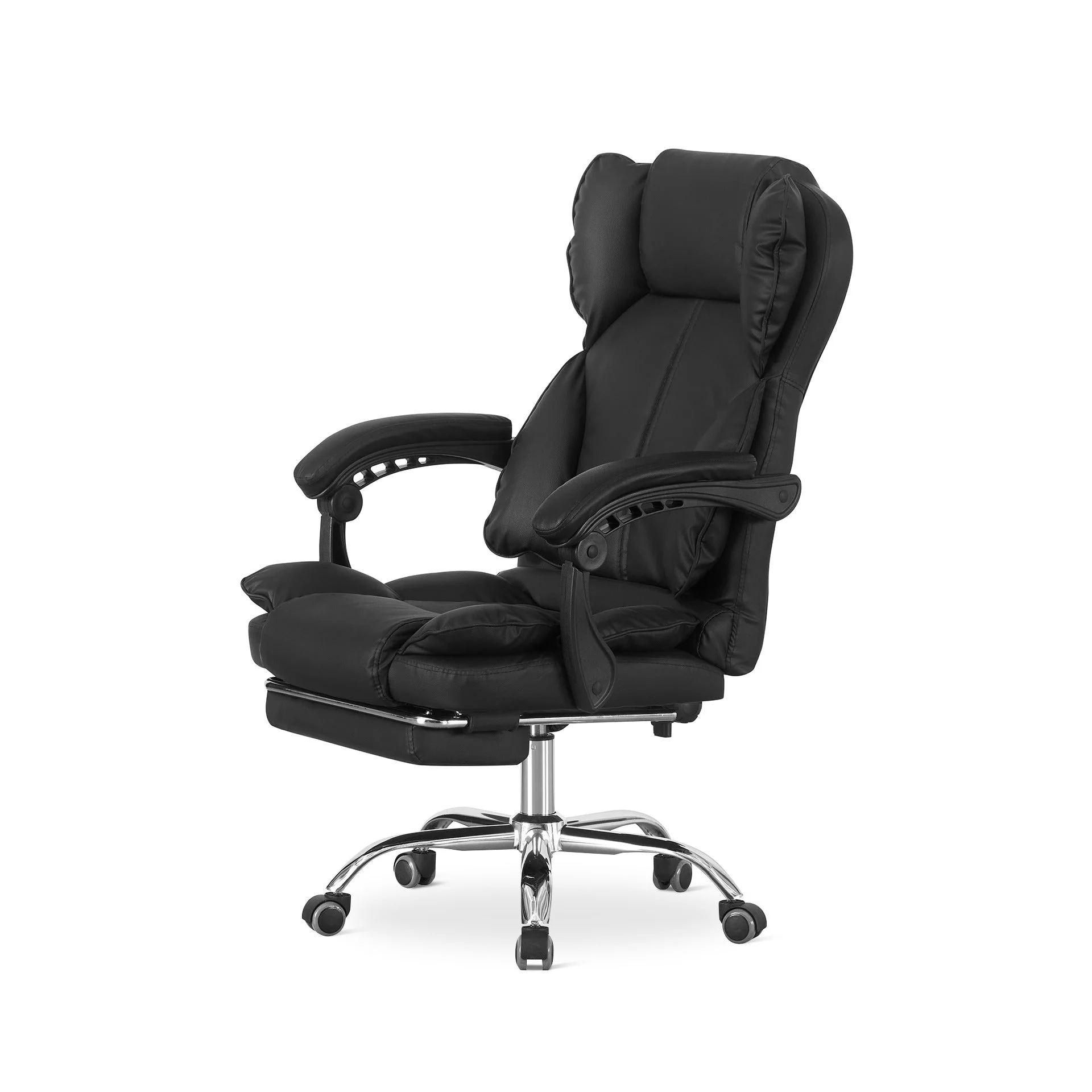 Paxton Office Chair with Footrest - Black - Image 9