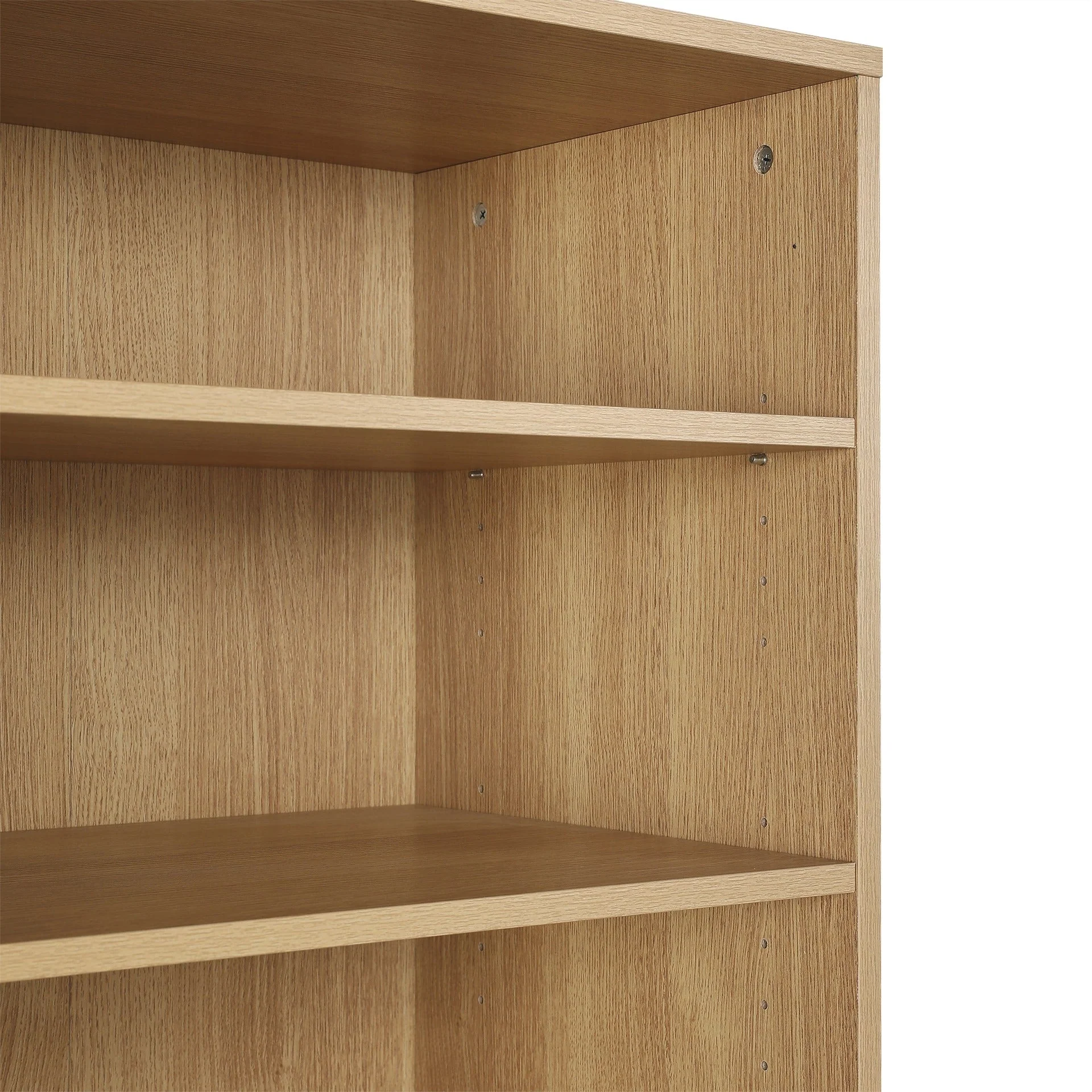 Payette 5 Shelf Wardrobe - Oak - Image 9