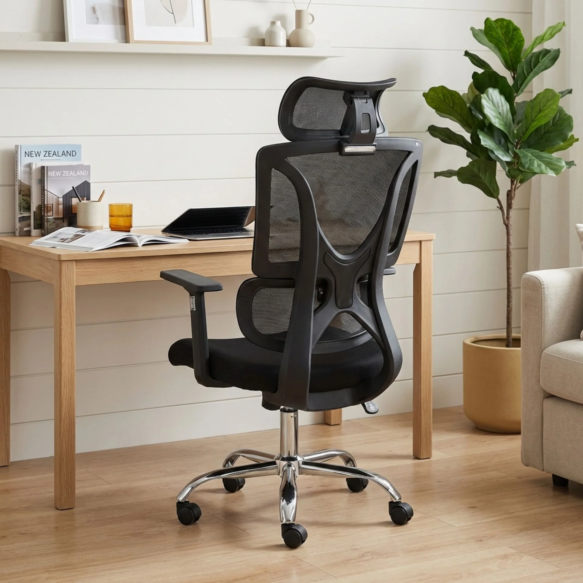 Phillip Office Chair - Black - Image 2
