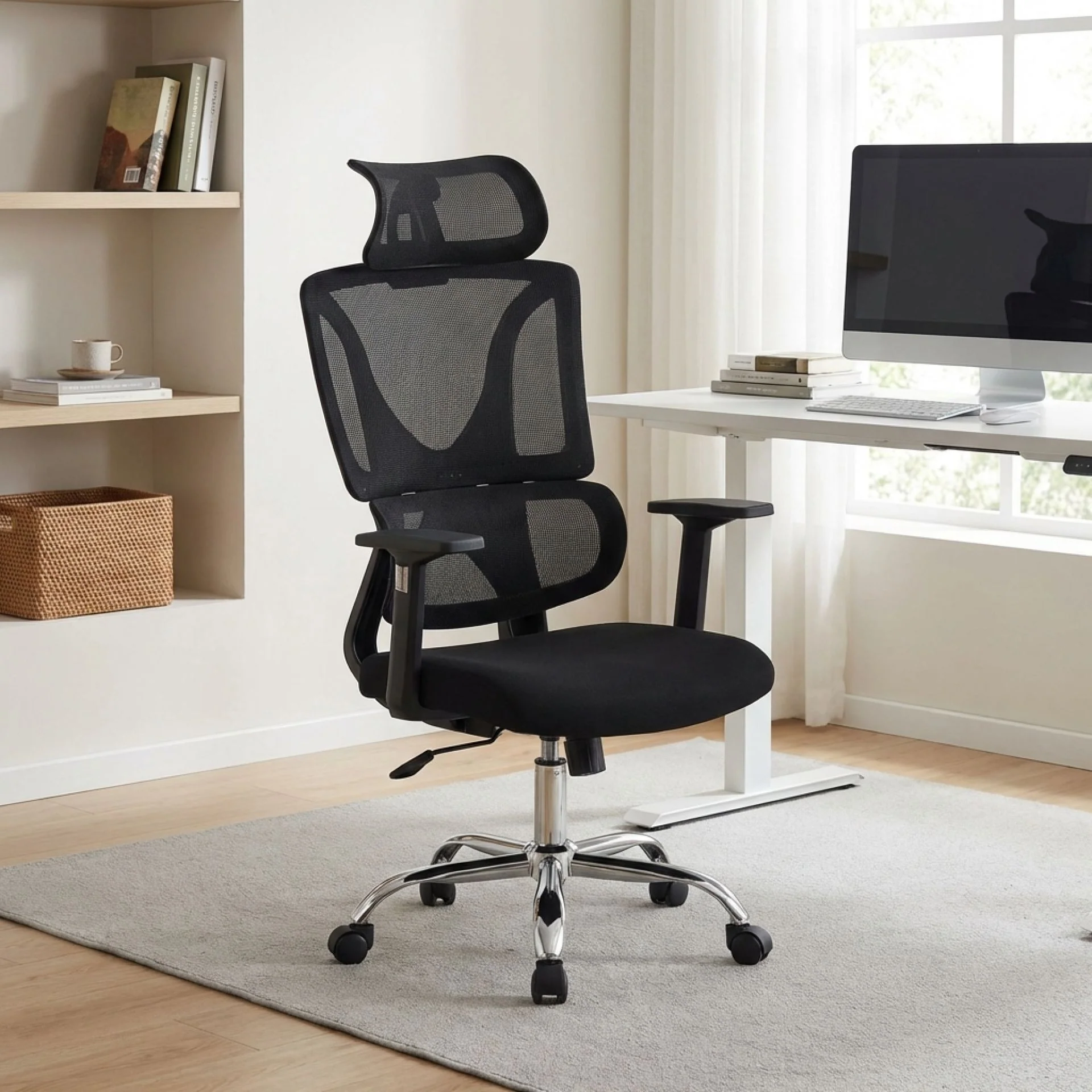 Phillip Office Chair - Black - Image 5