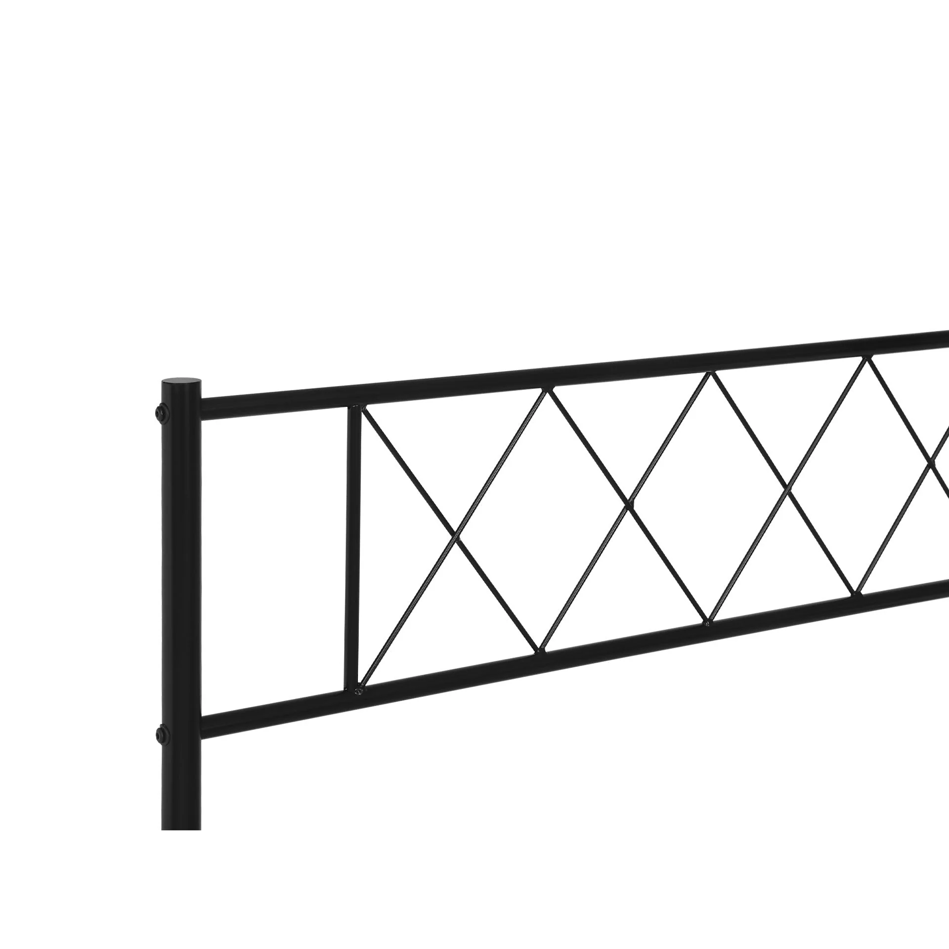 Picton King Single Metal Bed Frame - Black - Image 10